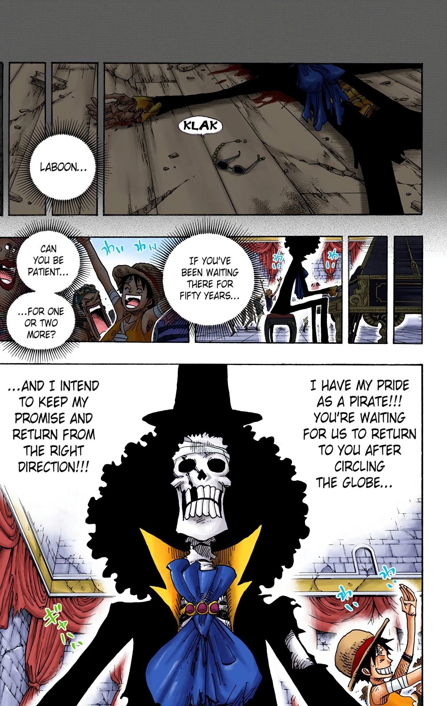 One Piece Colored Manga