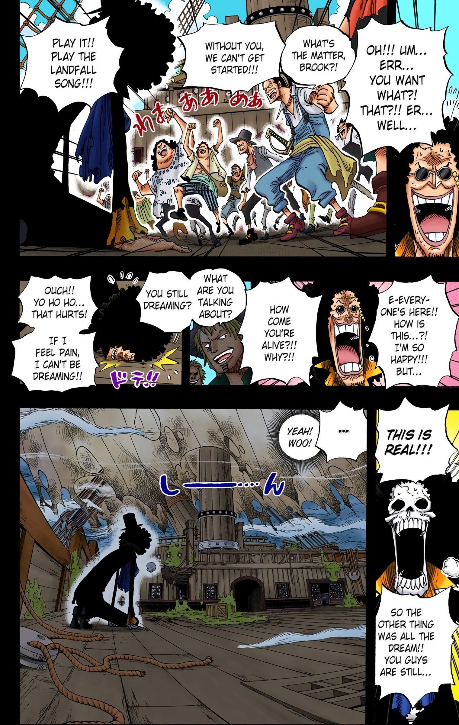 One Piece Colored Manga