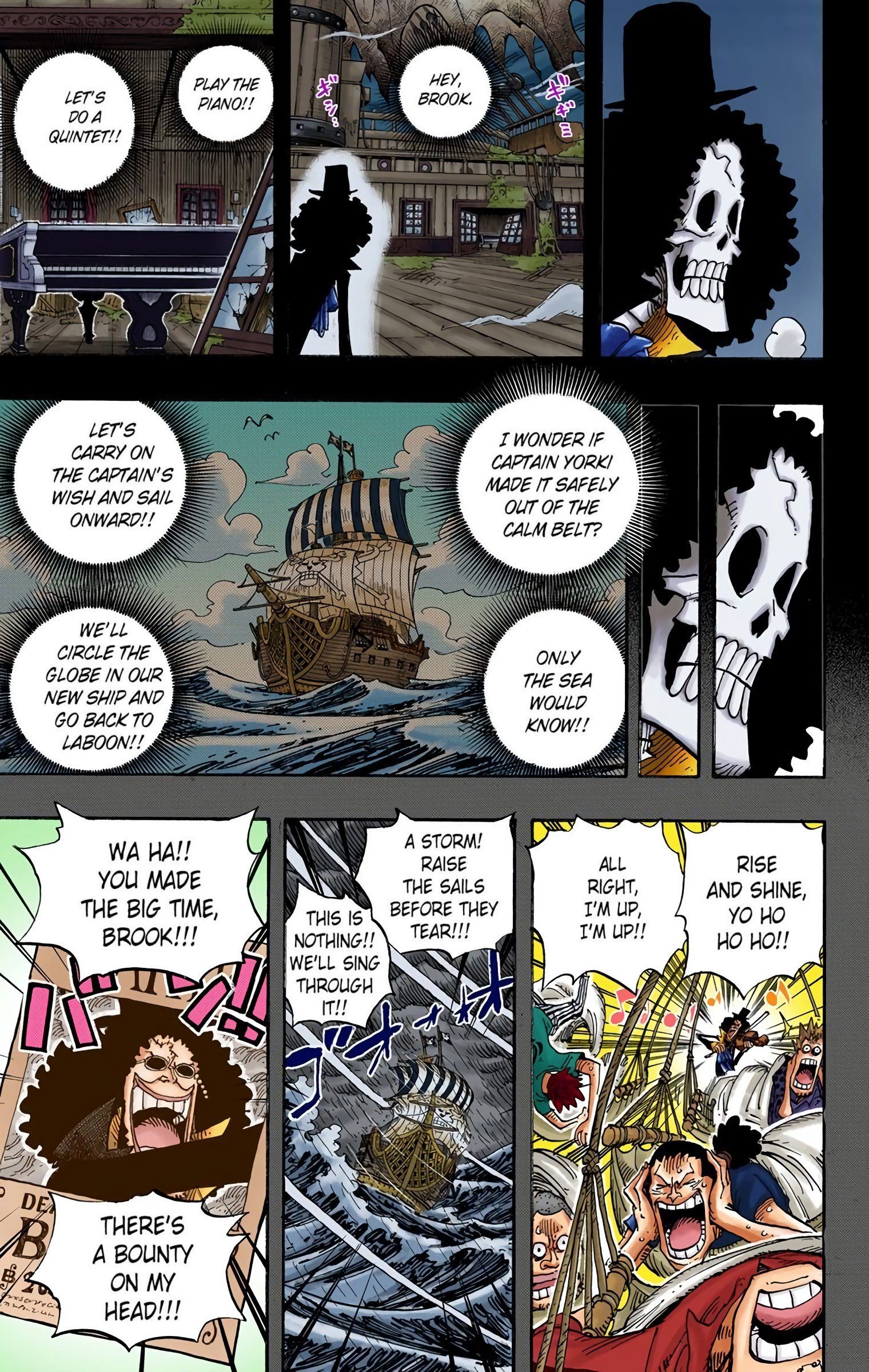 One Piece Colored Manga