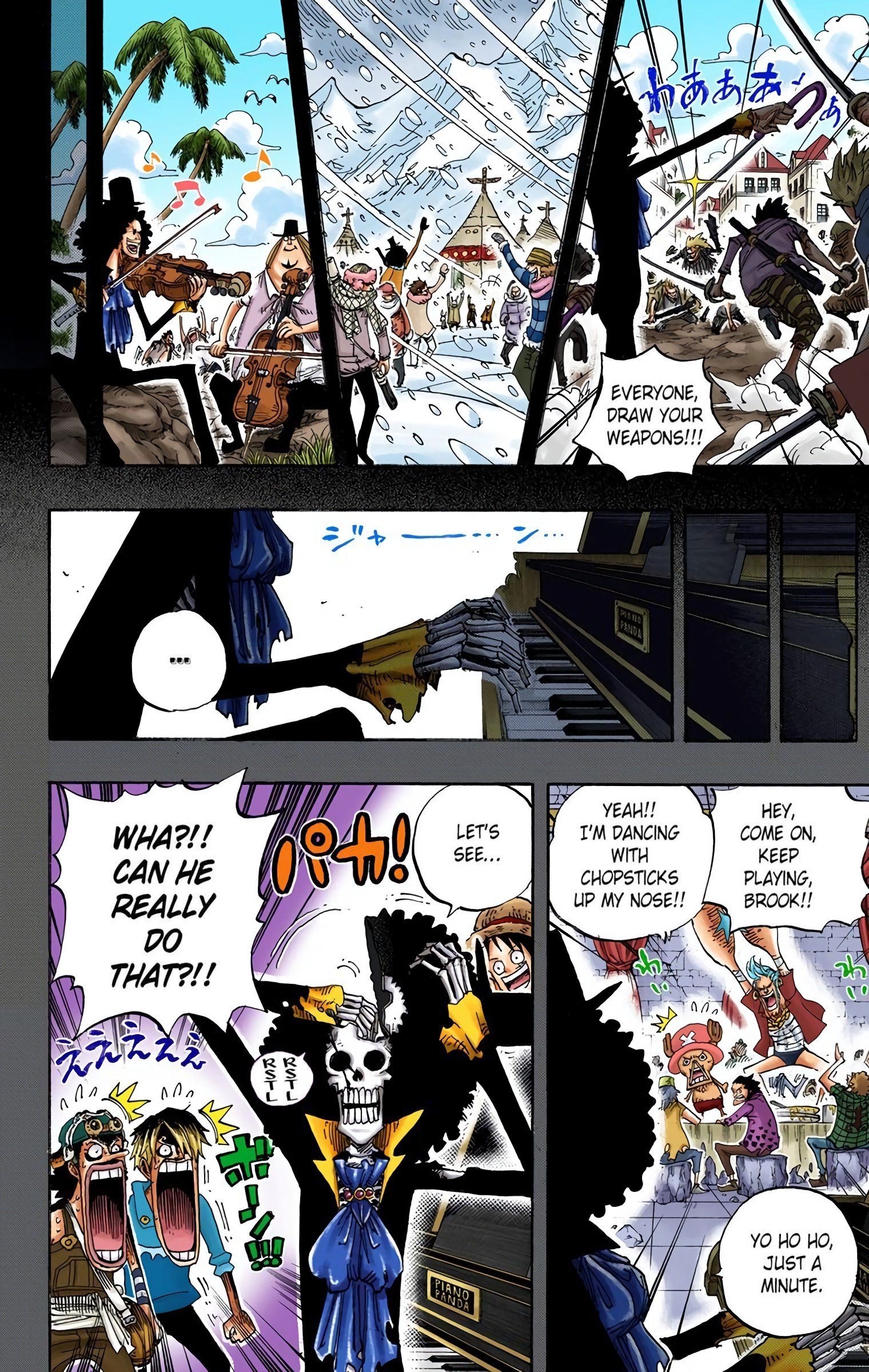 One Piece Colored Manga