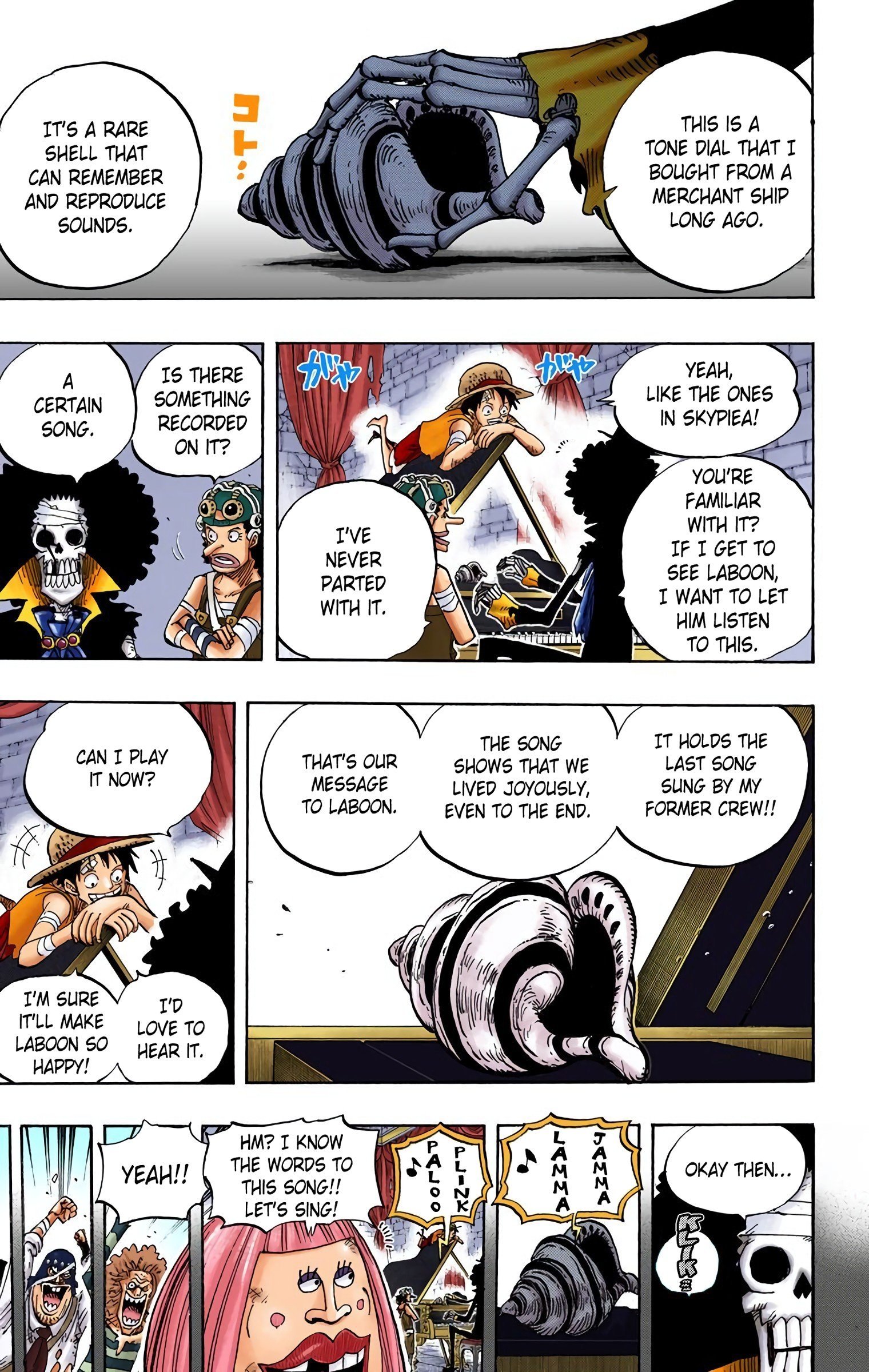 One Piece Colored Manga