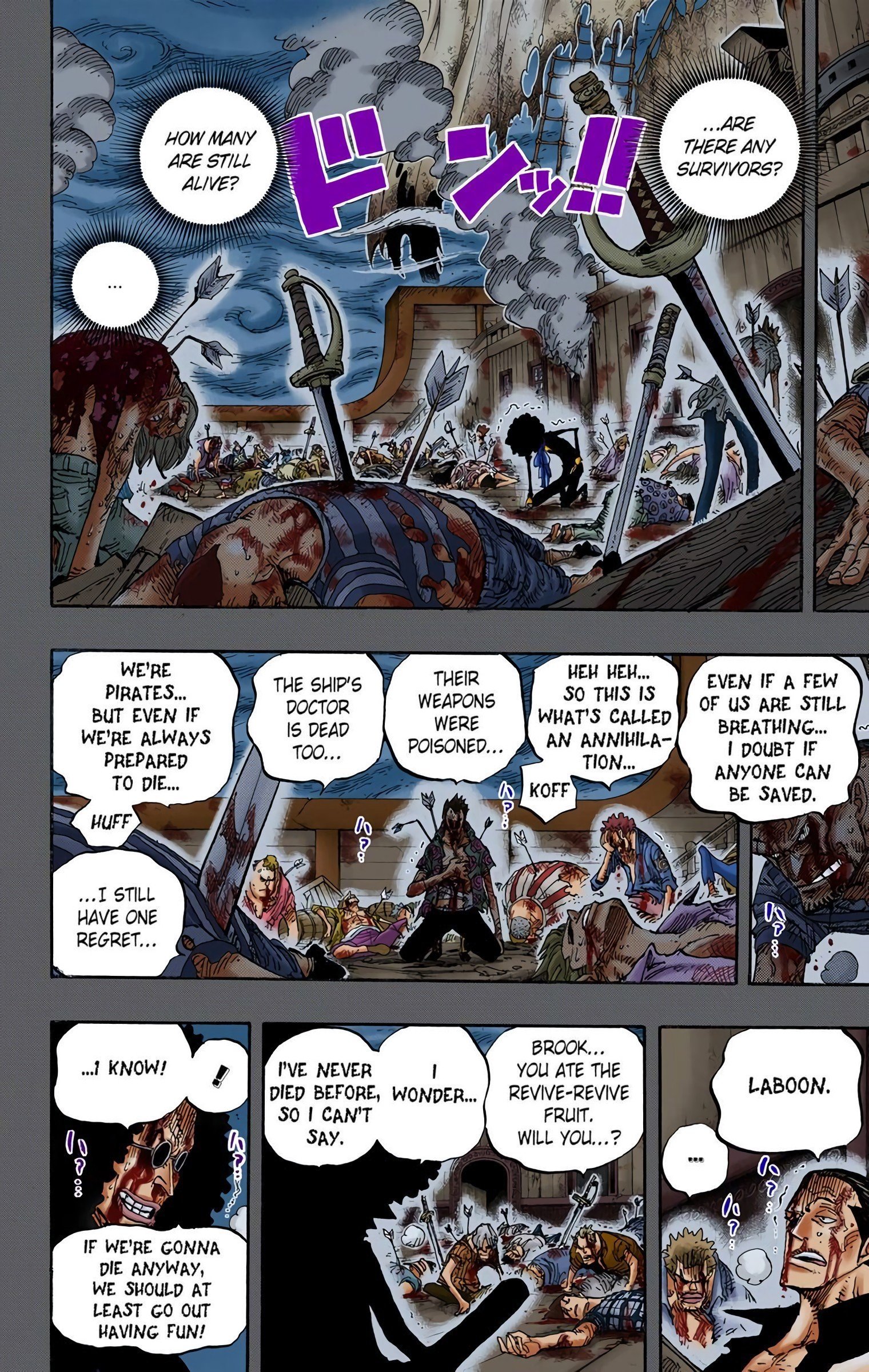 One Piece Colored Manga