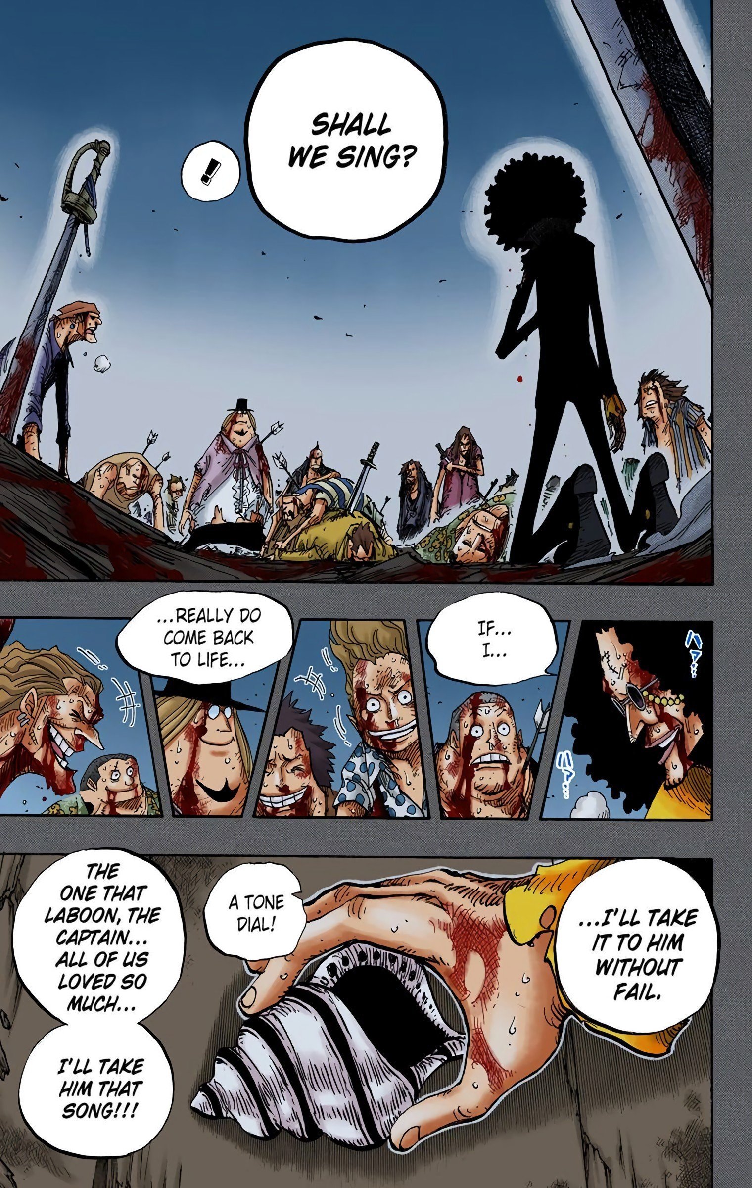 One Piece Colored Manga