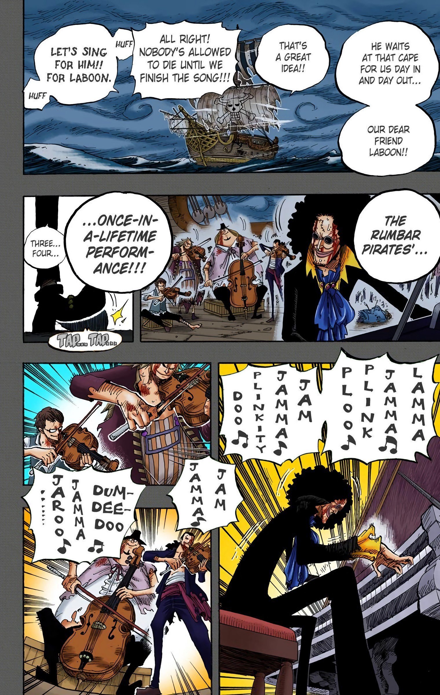 One Piece Colored Manga