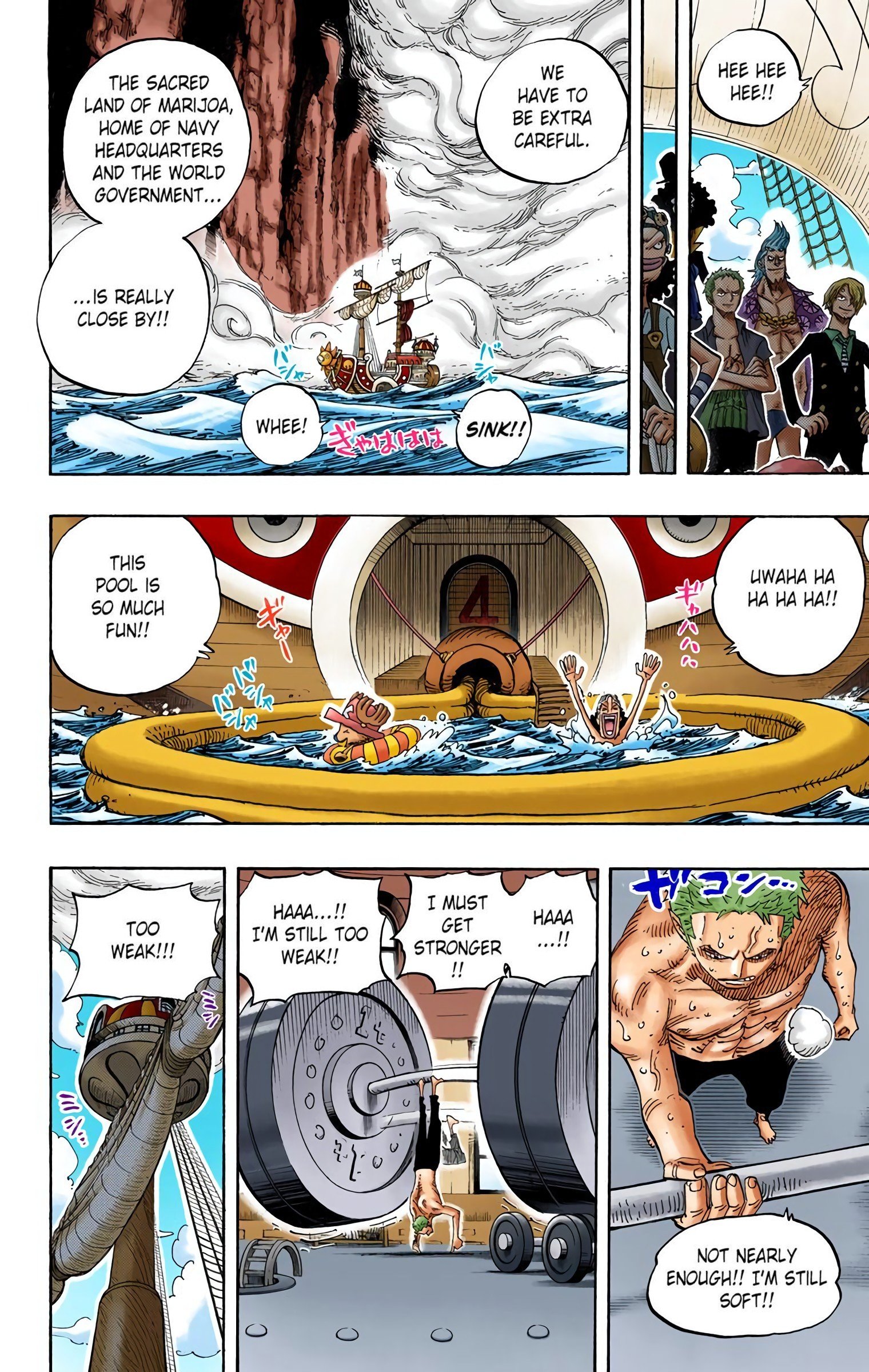 One Piece Colored Manga