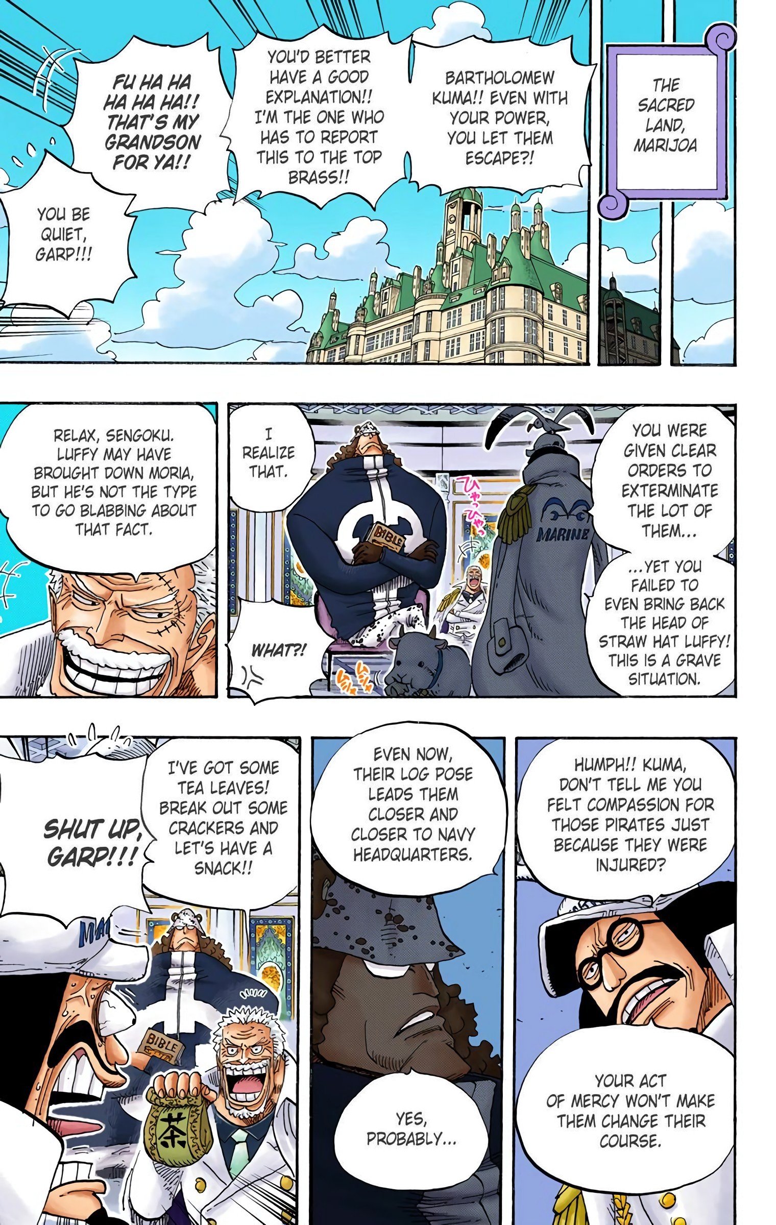 One Piece Colored Manga