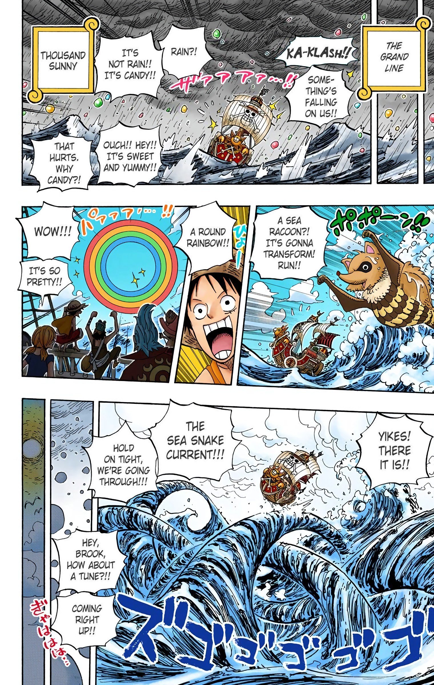 One Piece Colored Manga