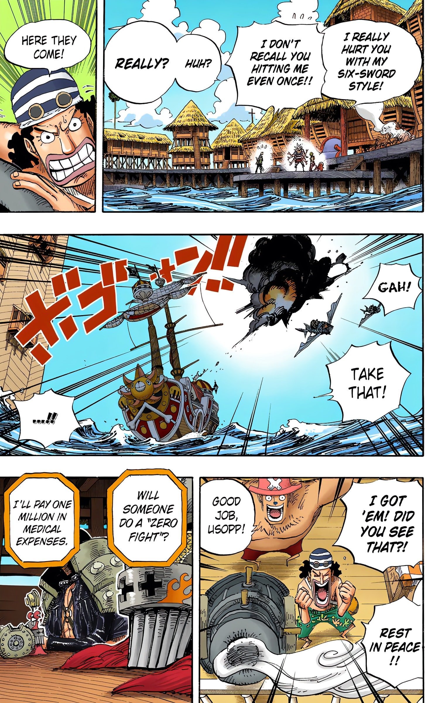 One Piece Colored Manga