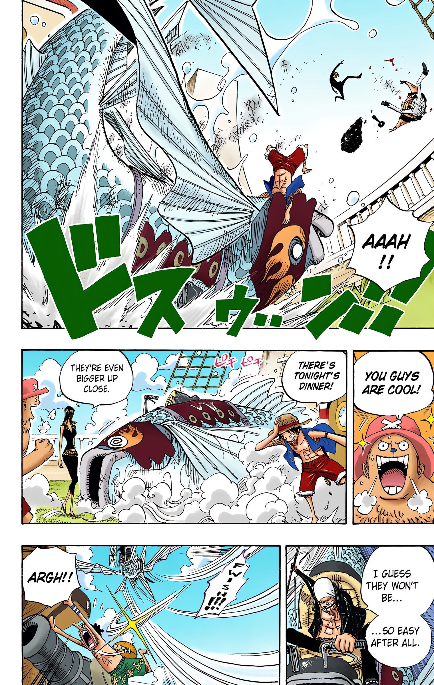 One Piece Colored Manga