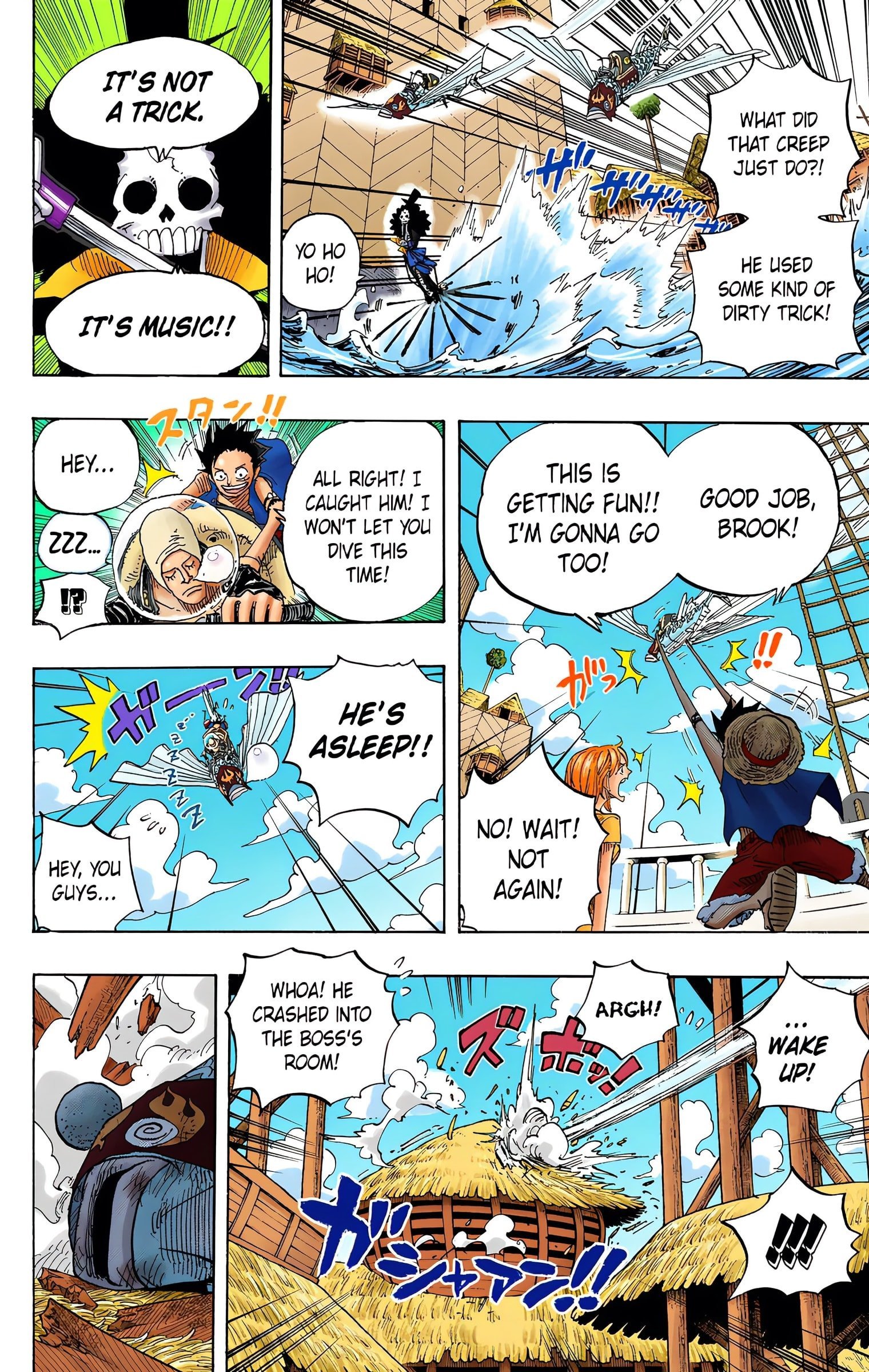 One Piece Colored Manga