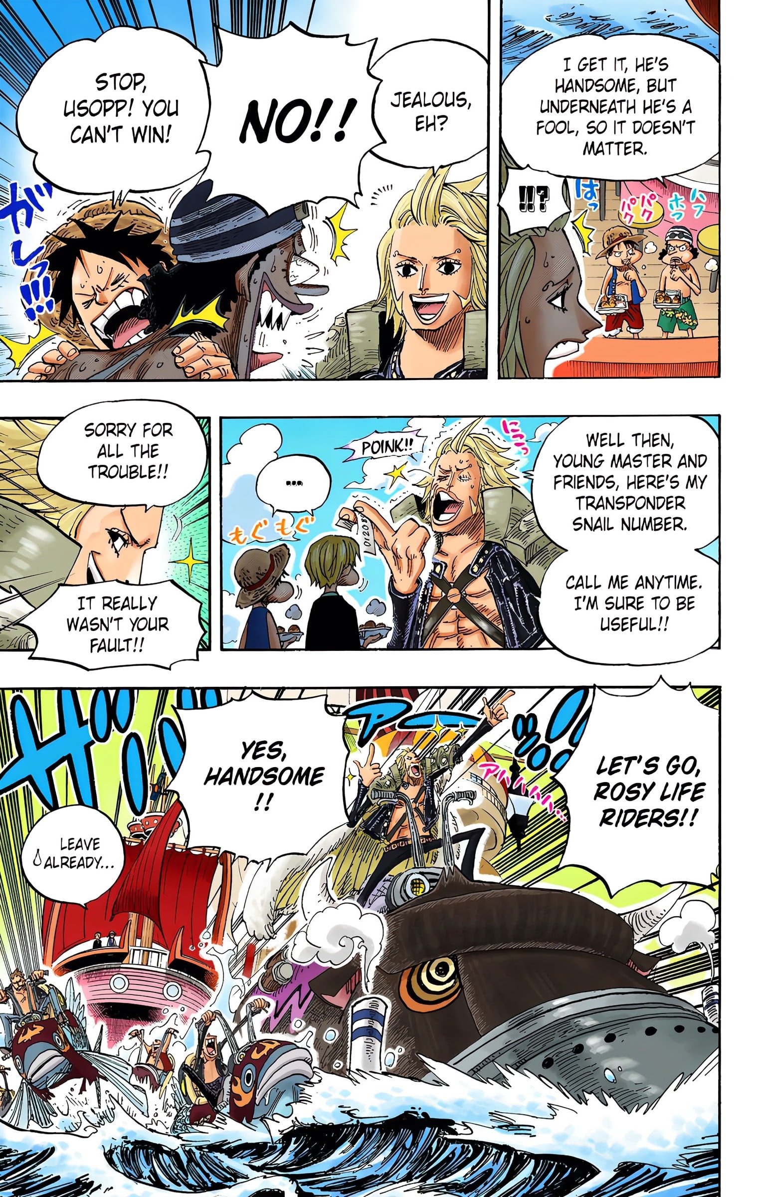 One Piece Colored Manga