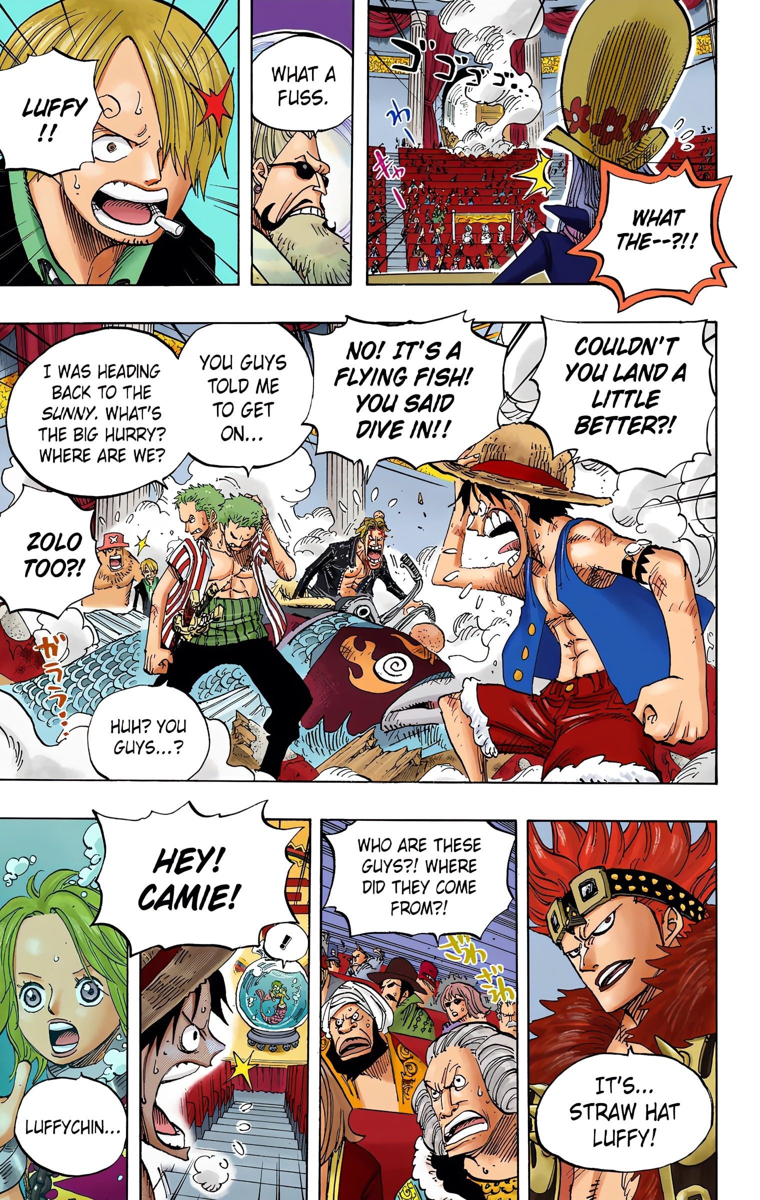 One Piece Colored Manga