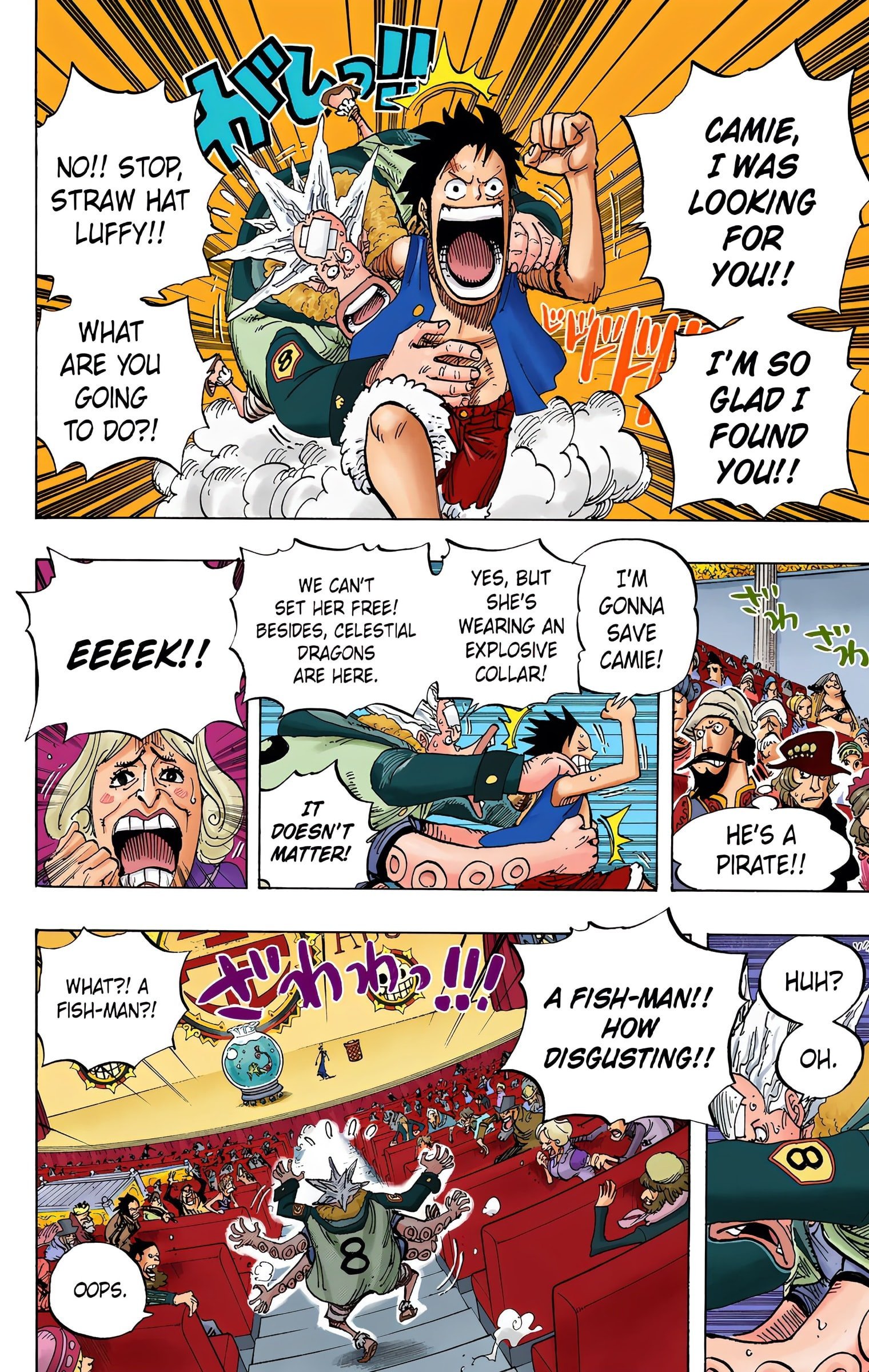 One Piece Colored Manga