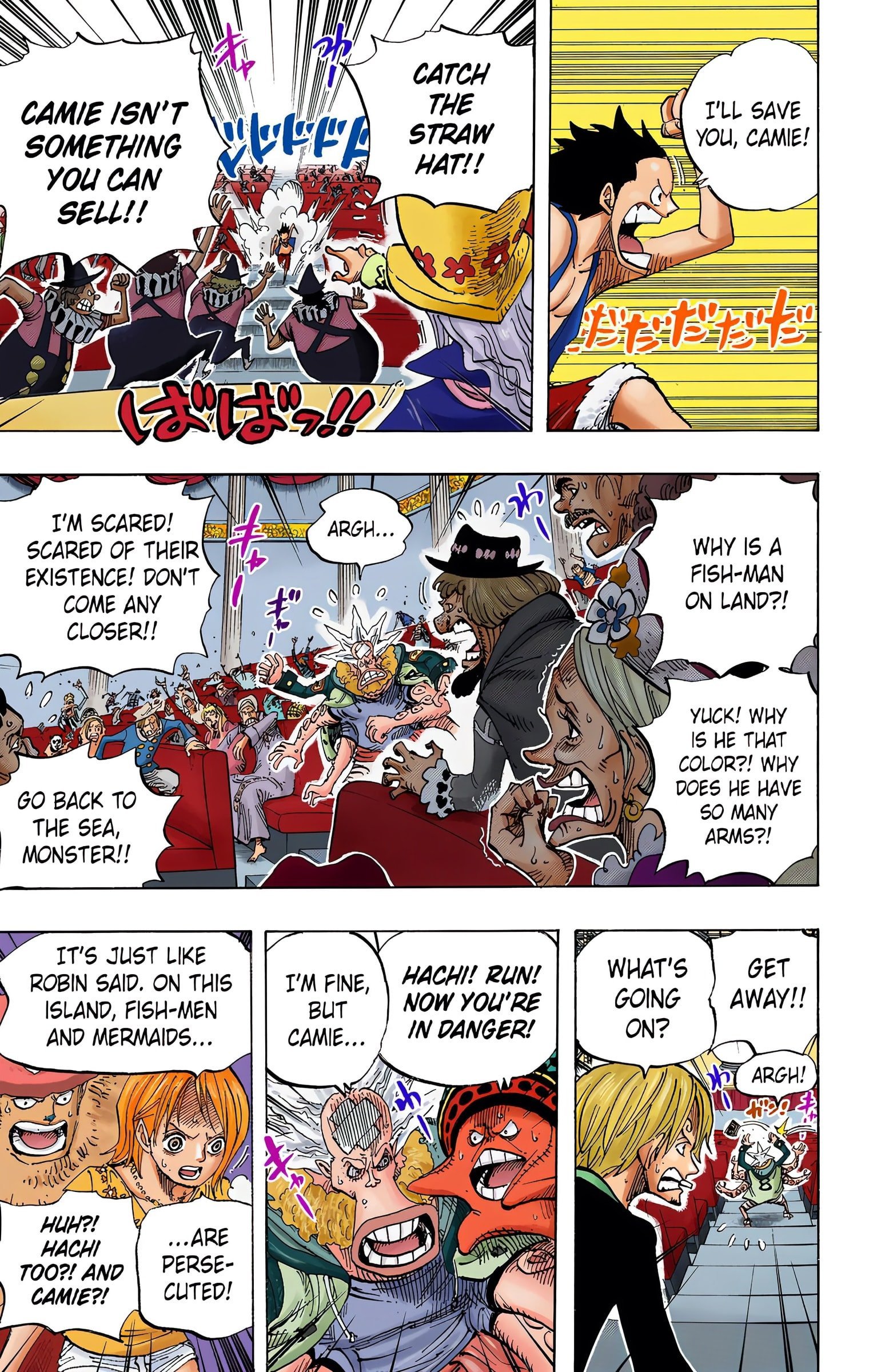 One Piece Colored Manga