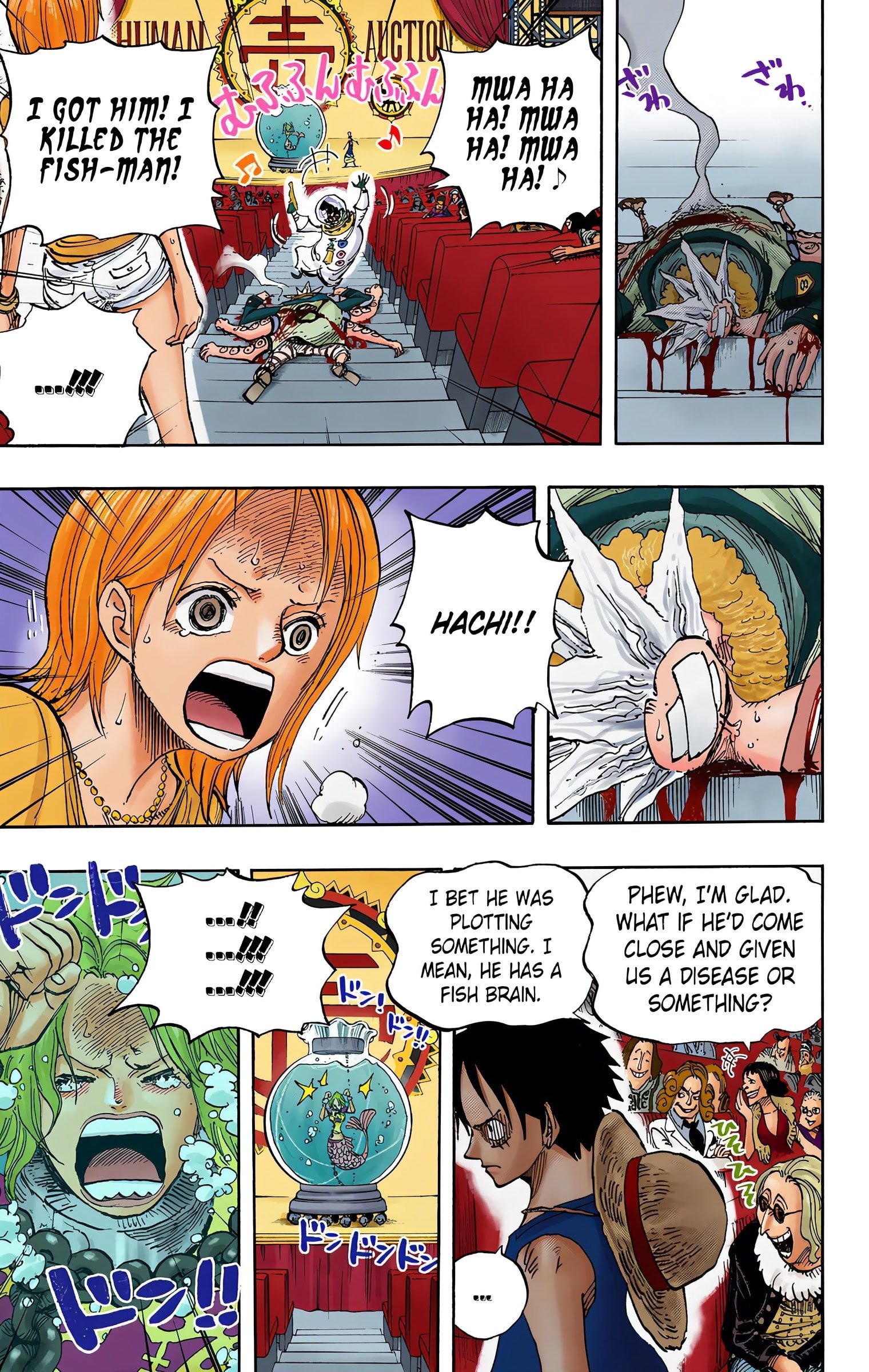 One Piece Colored Manga