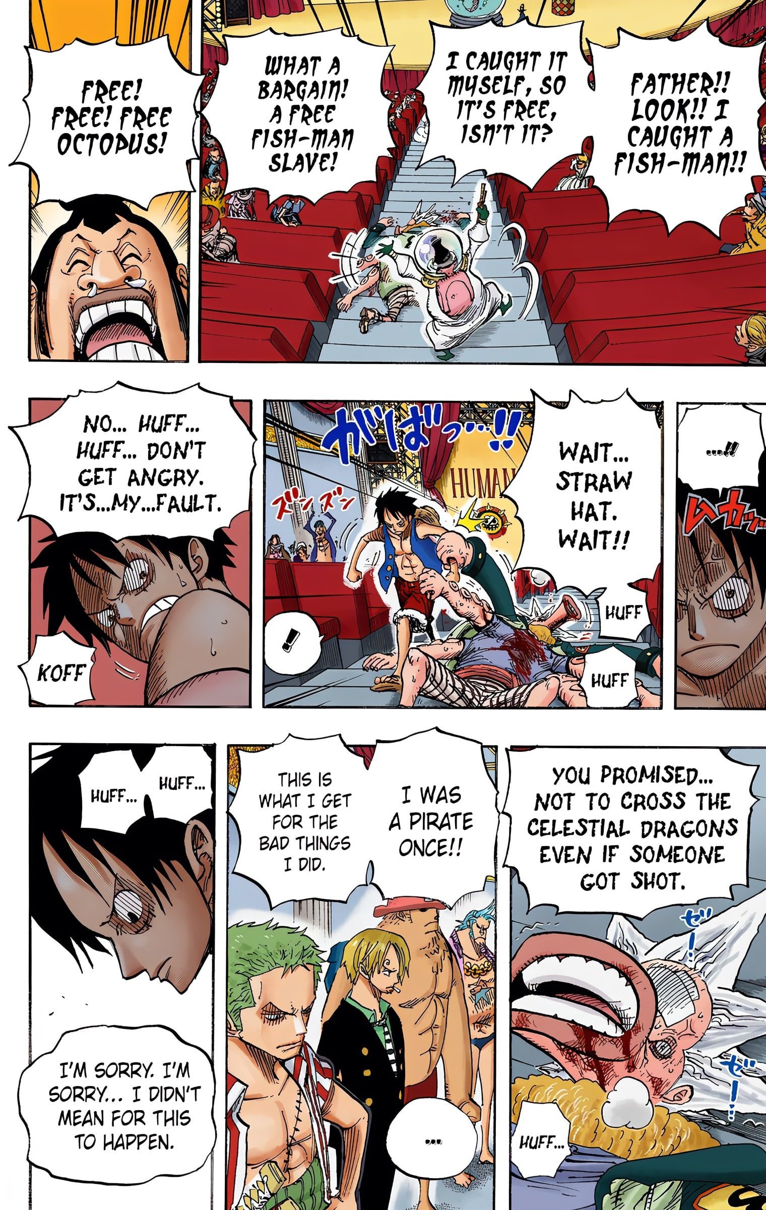 One Piece Colored Manga