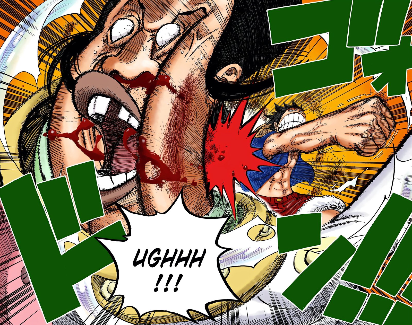 One Piece Colored Manga