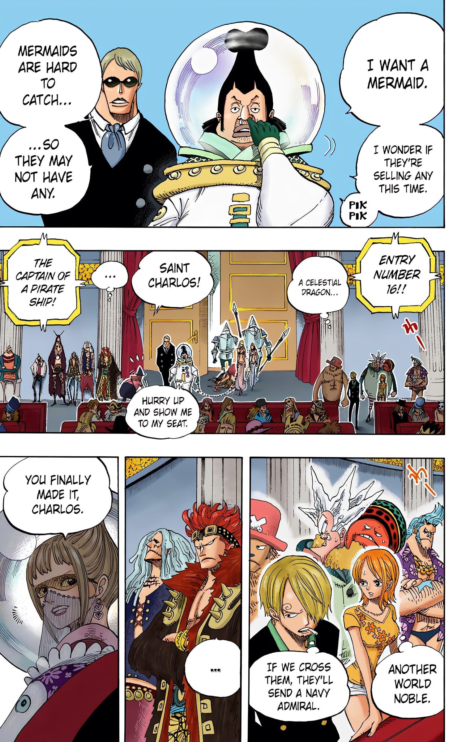 One Piece Colored Manga