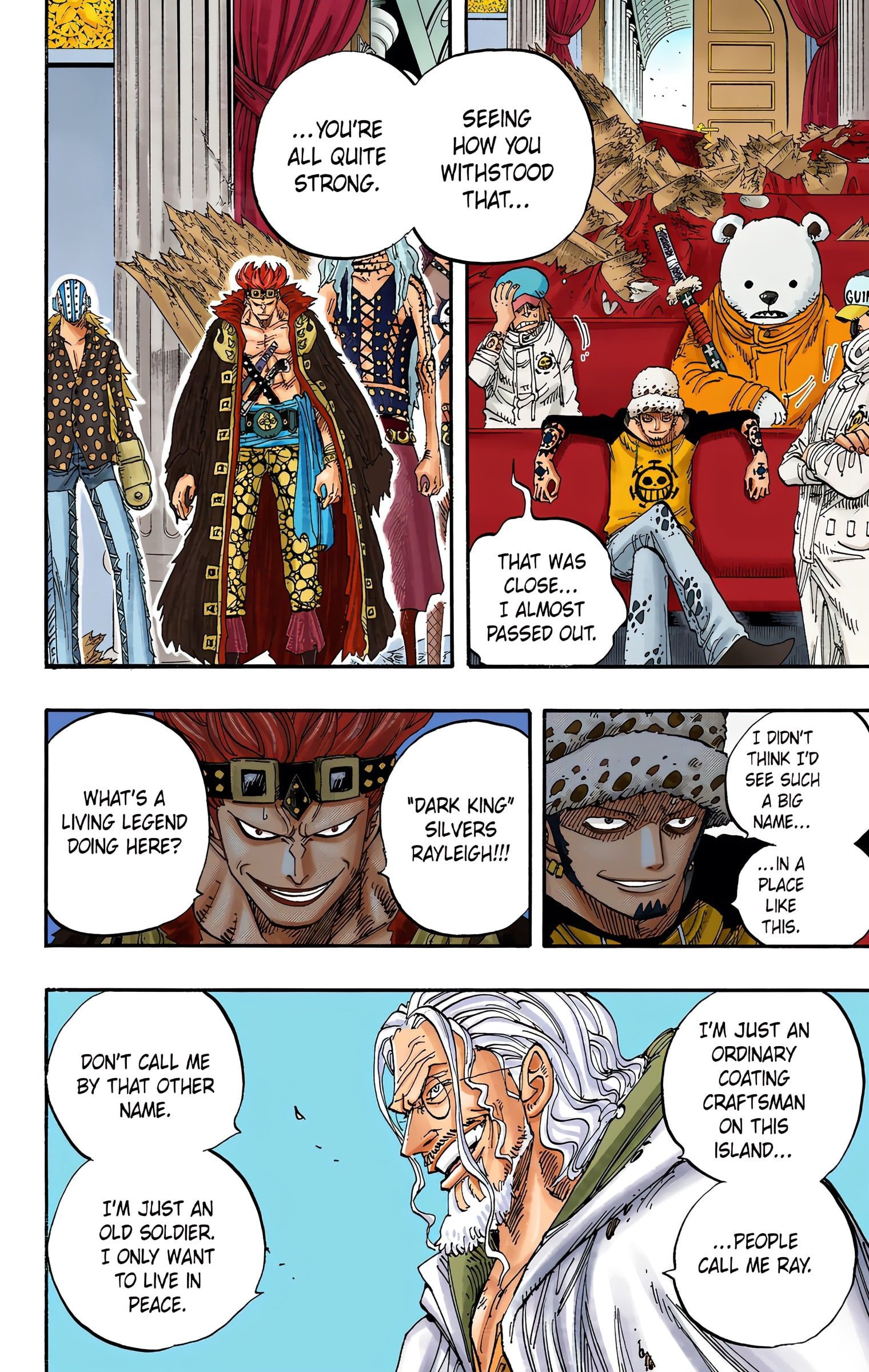 One Piece Colored Manga