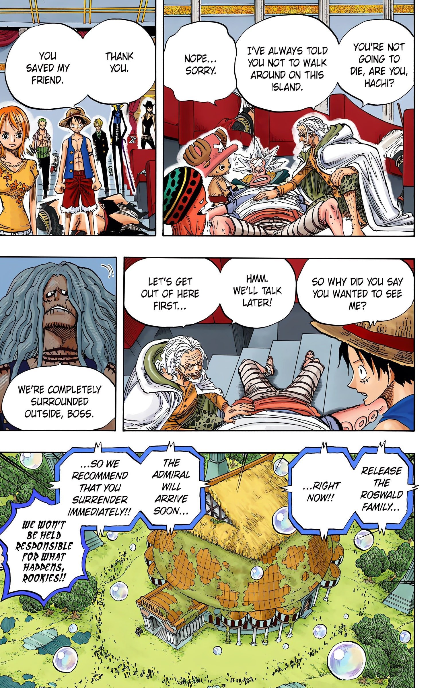 One Piece Colored Manga