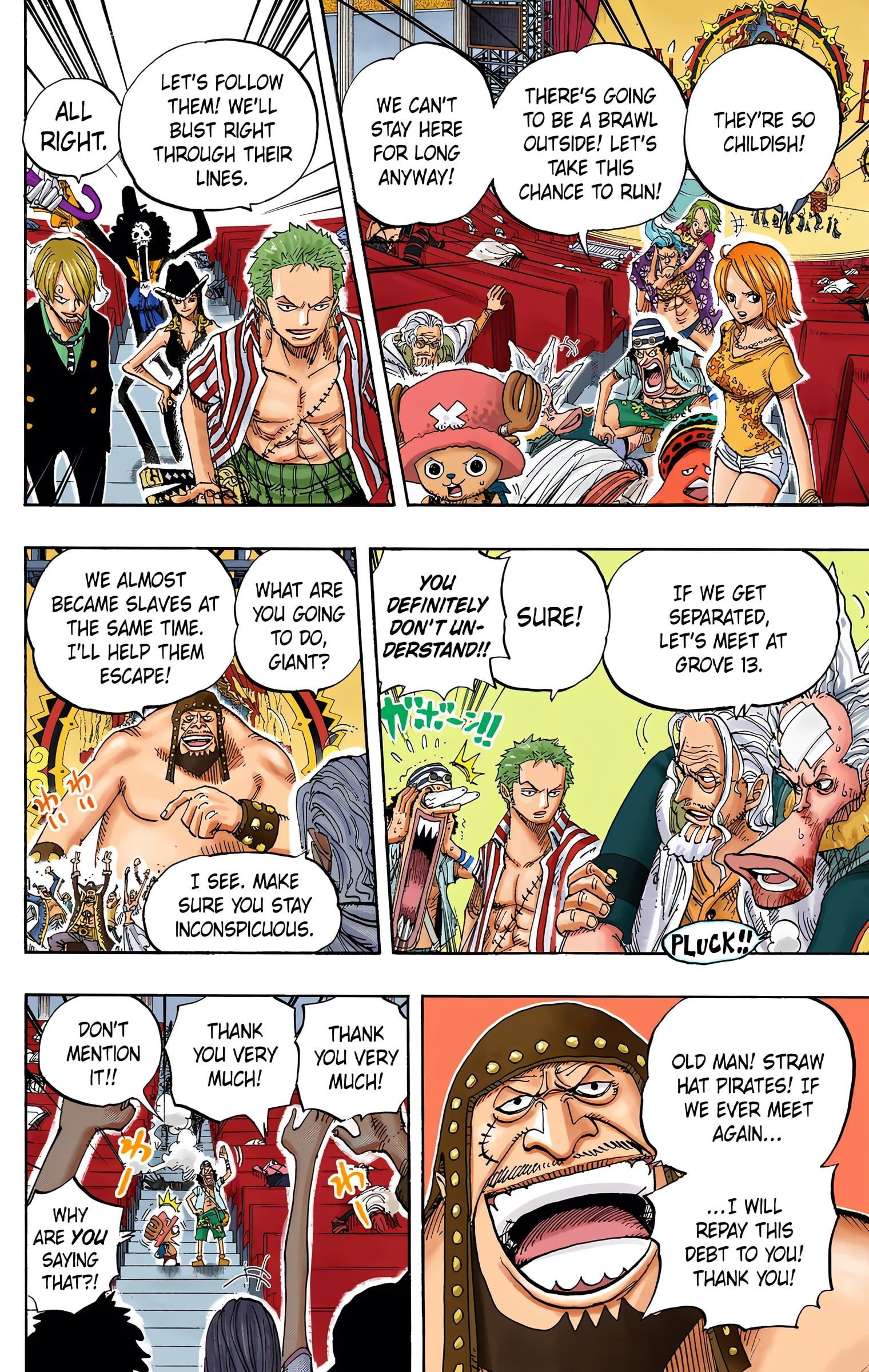 One Piece Colored Manga