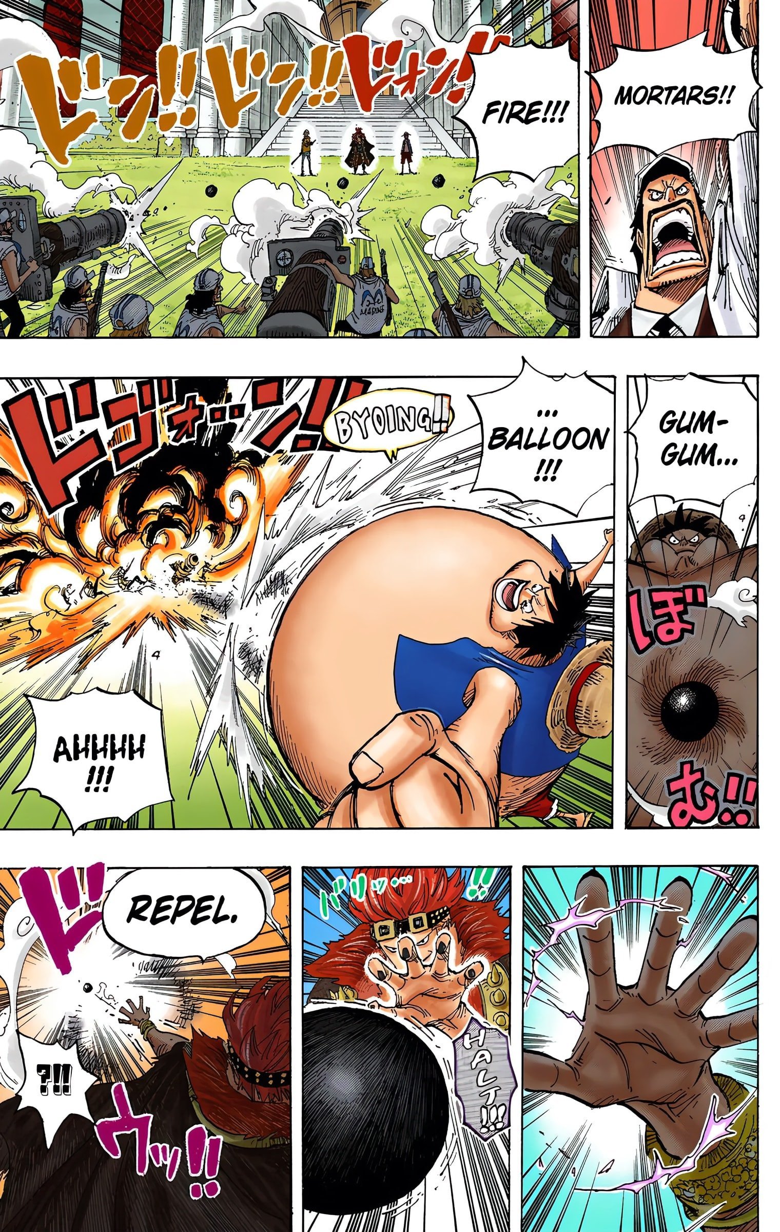 One Piece Colored Manga