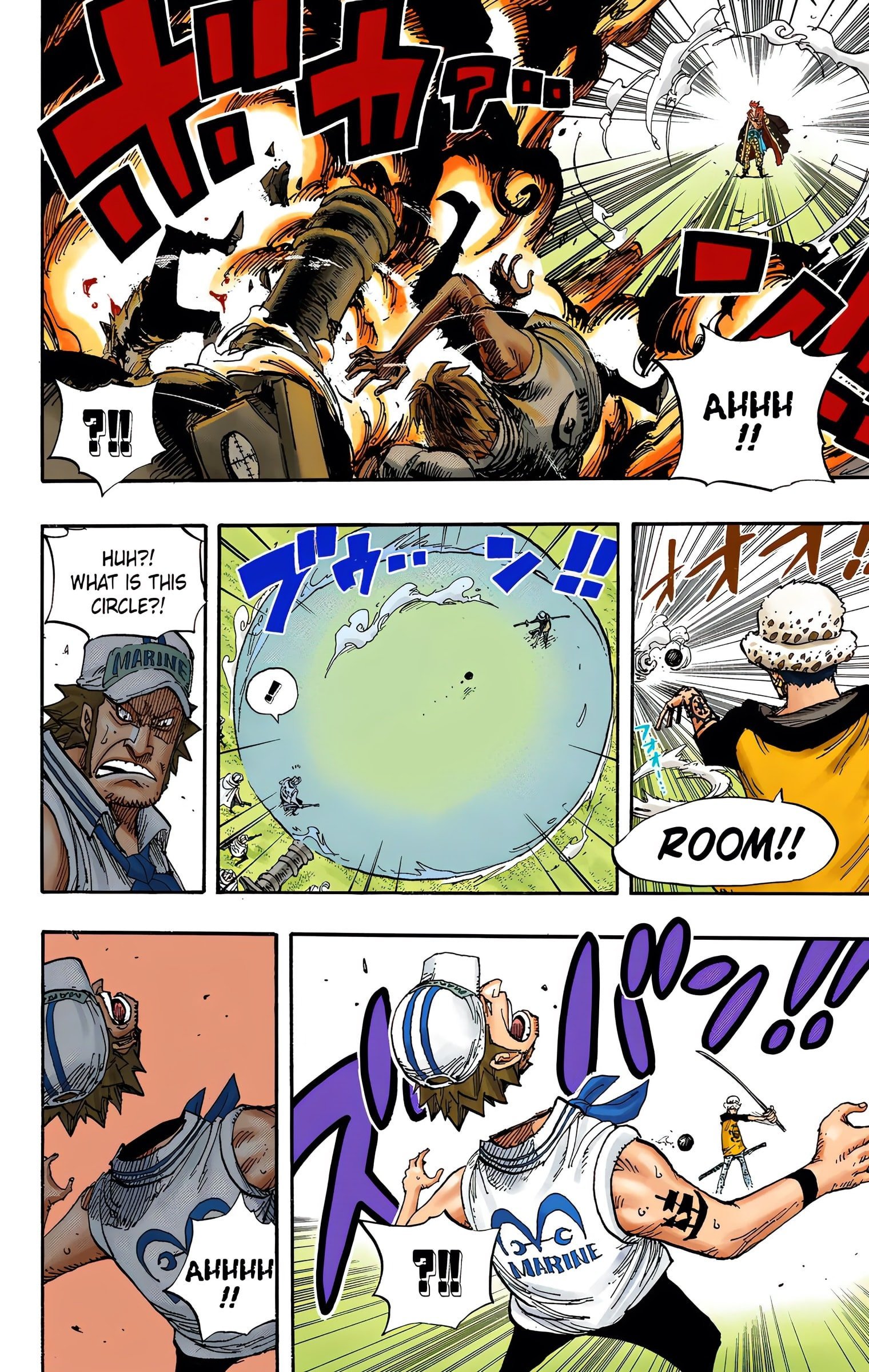 One Piece Colored Manga