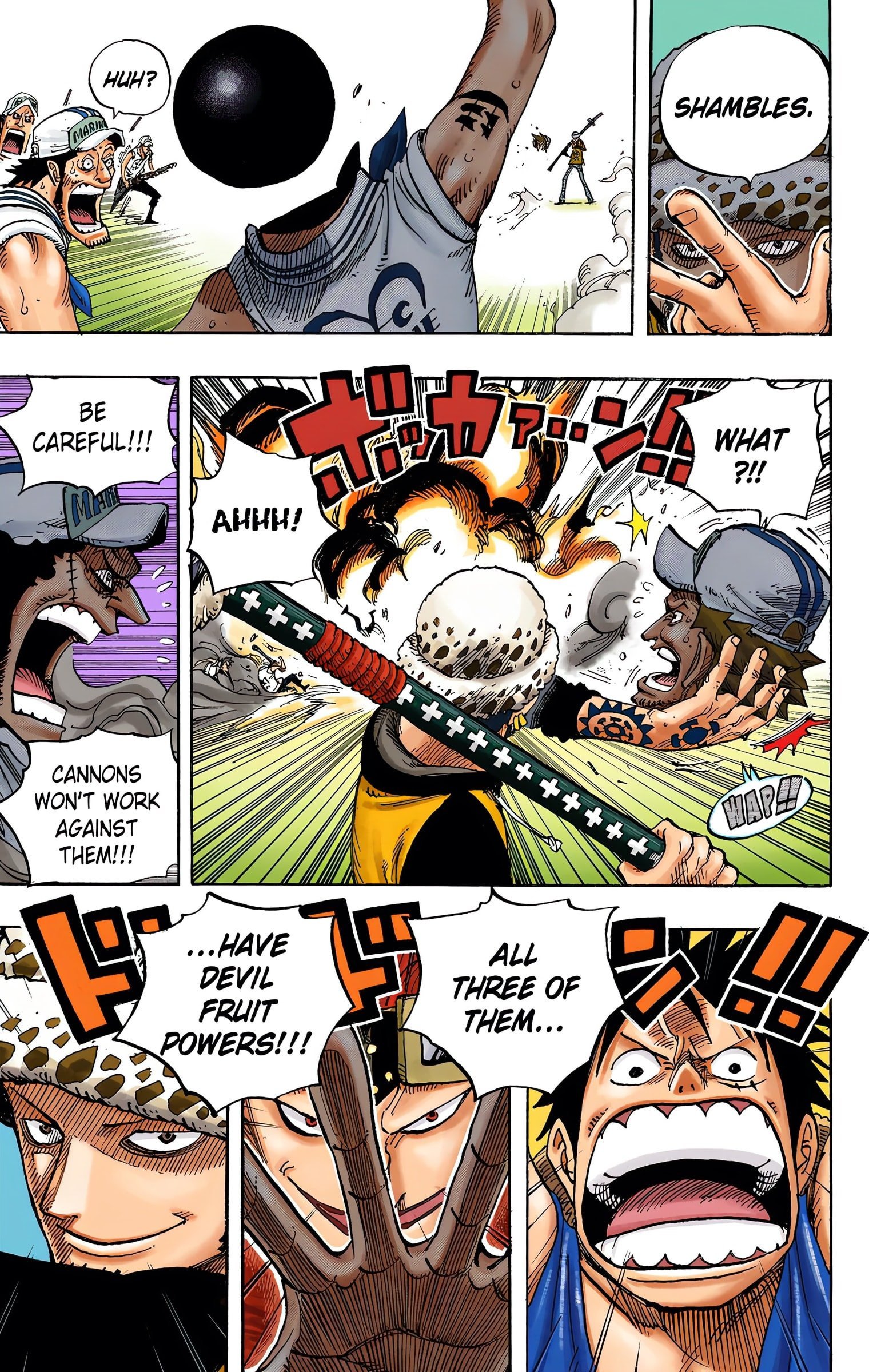 One Piece Colored Manga