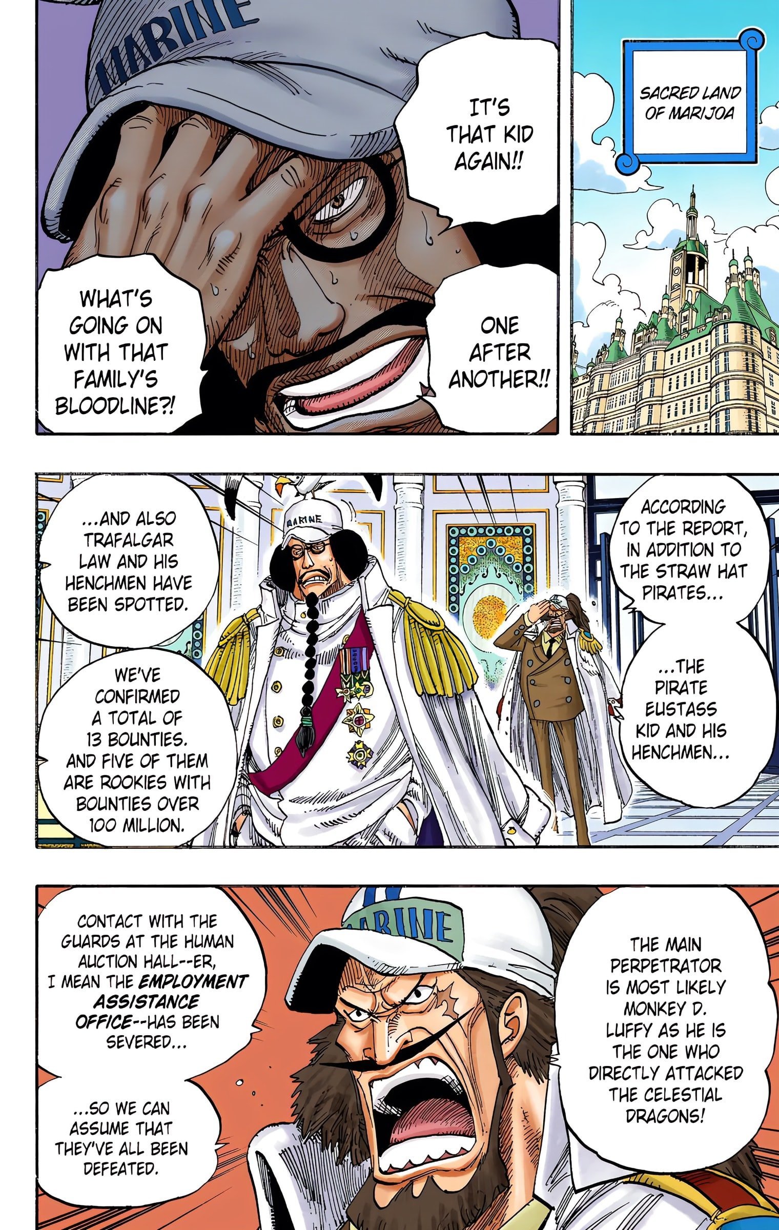 One Piece Colored Manga