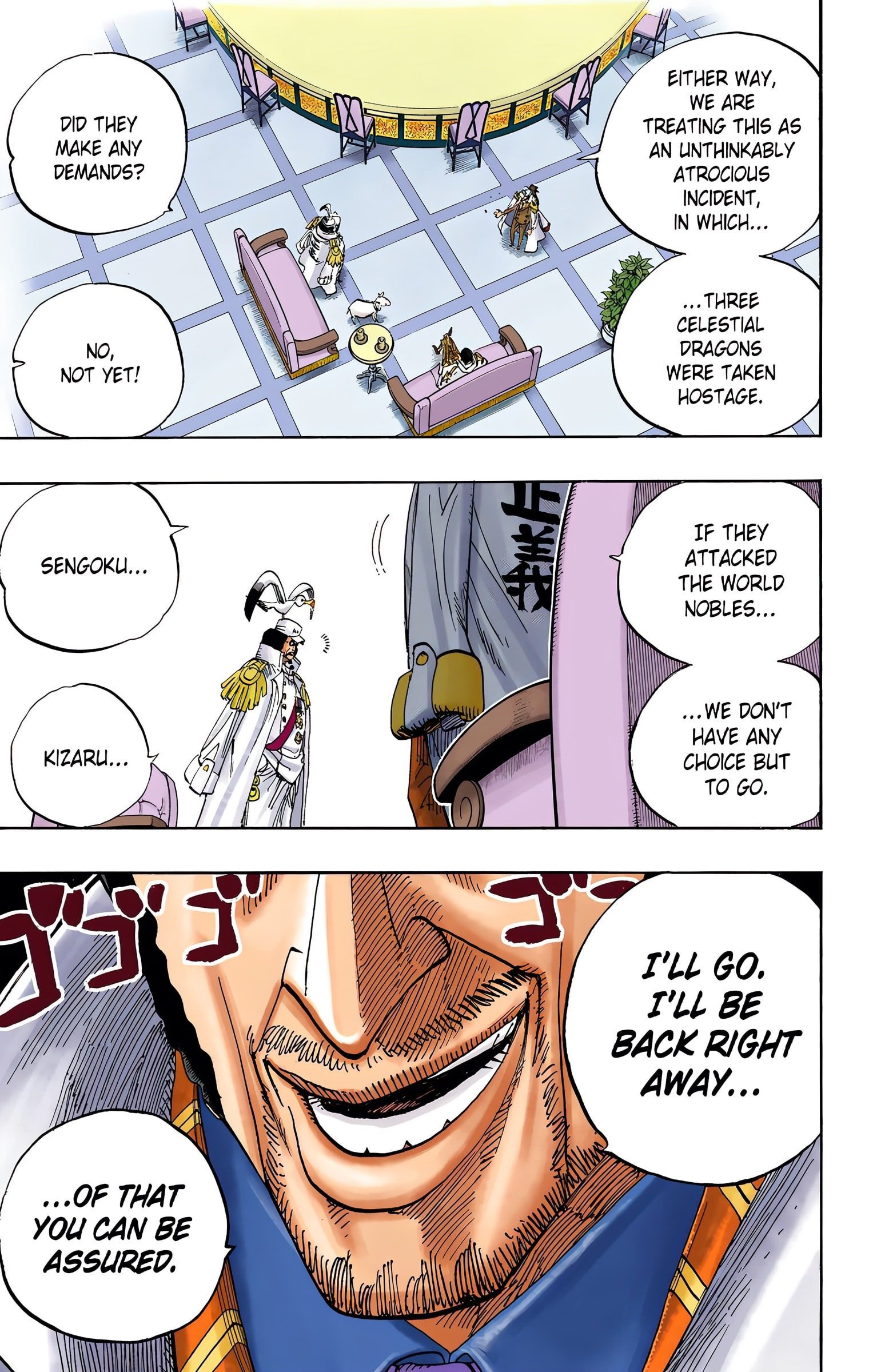 One Piece Colored Manga