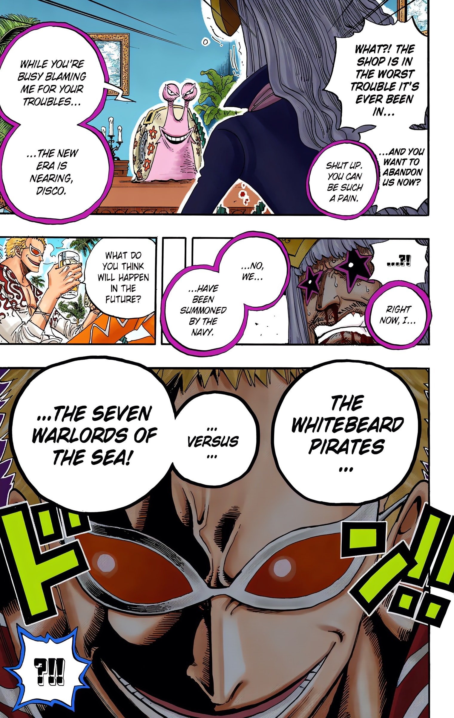 One Piece Colored Manga