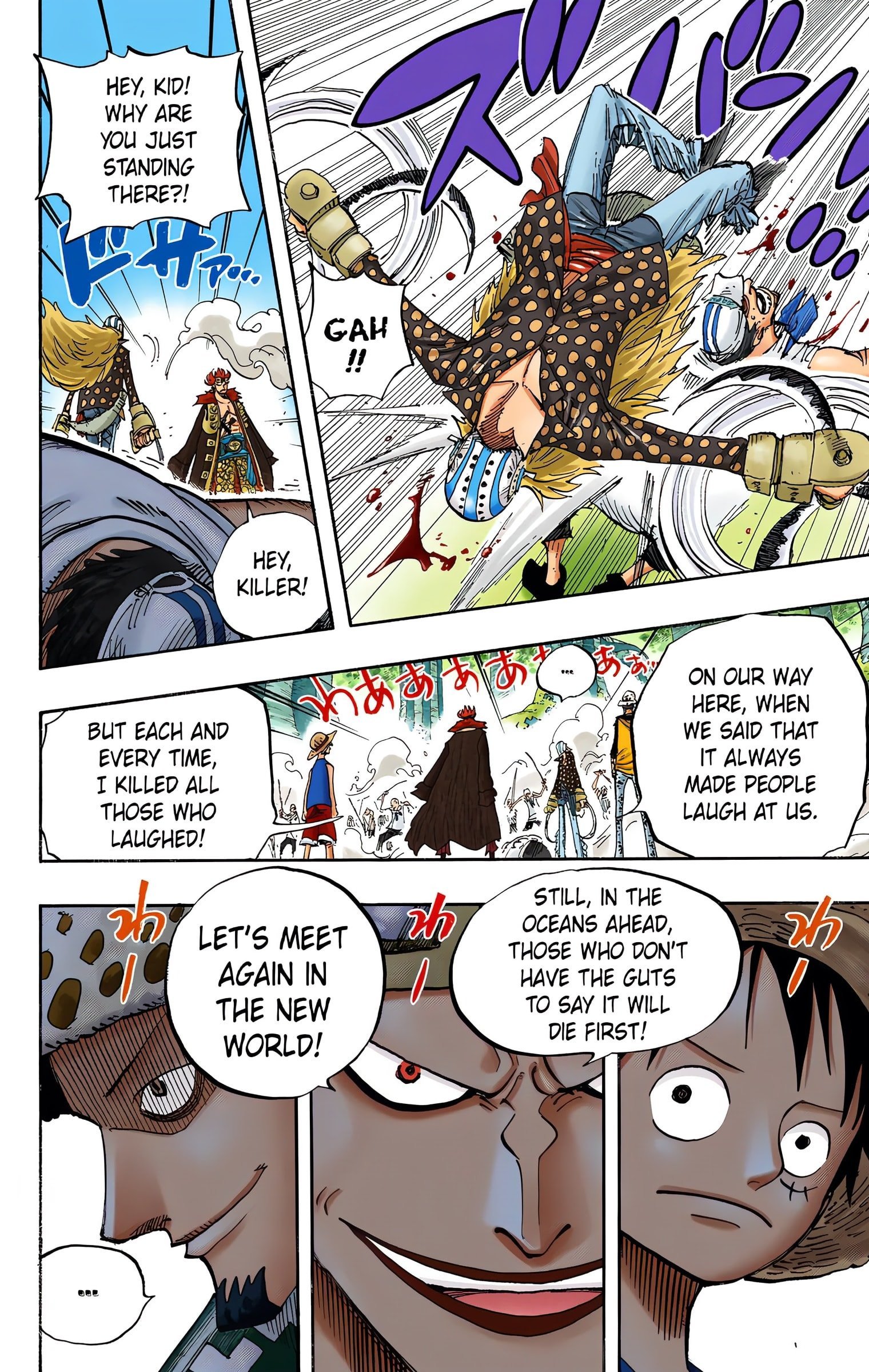 One Piece Colored Manga