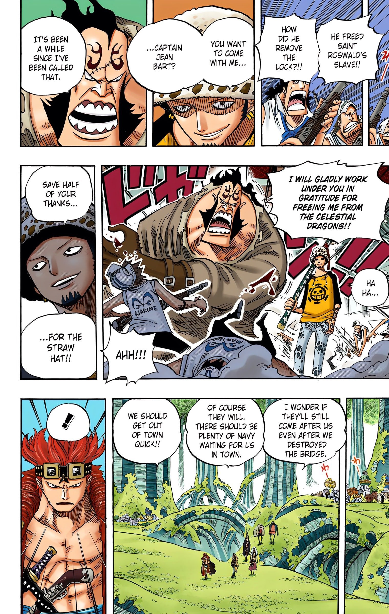 One Piece Colored Manga