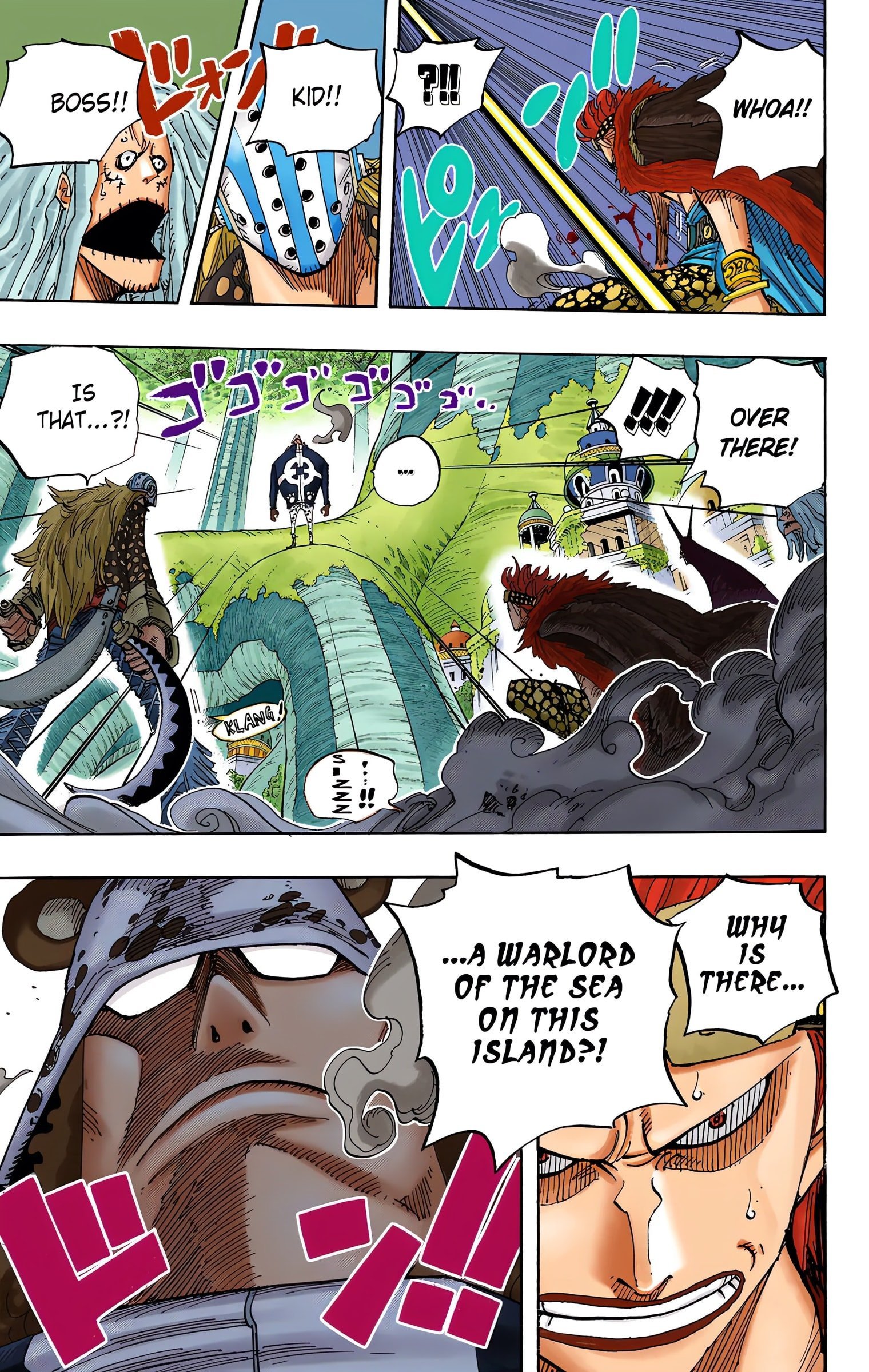 One Piece Colored Manga