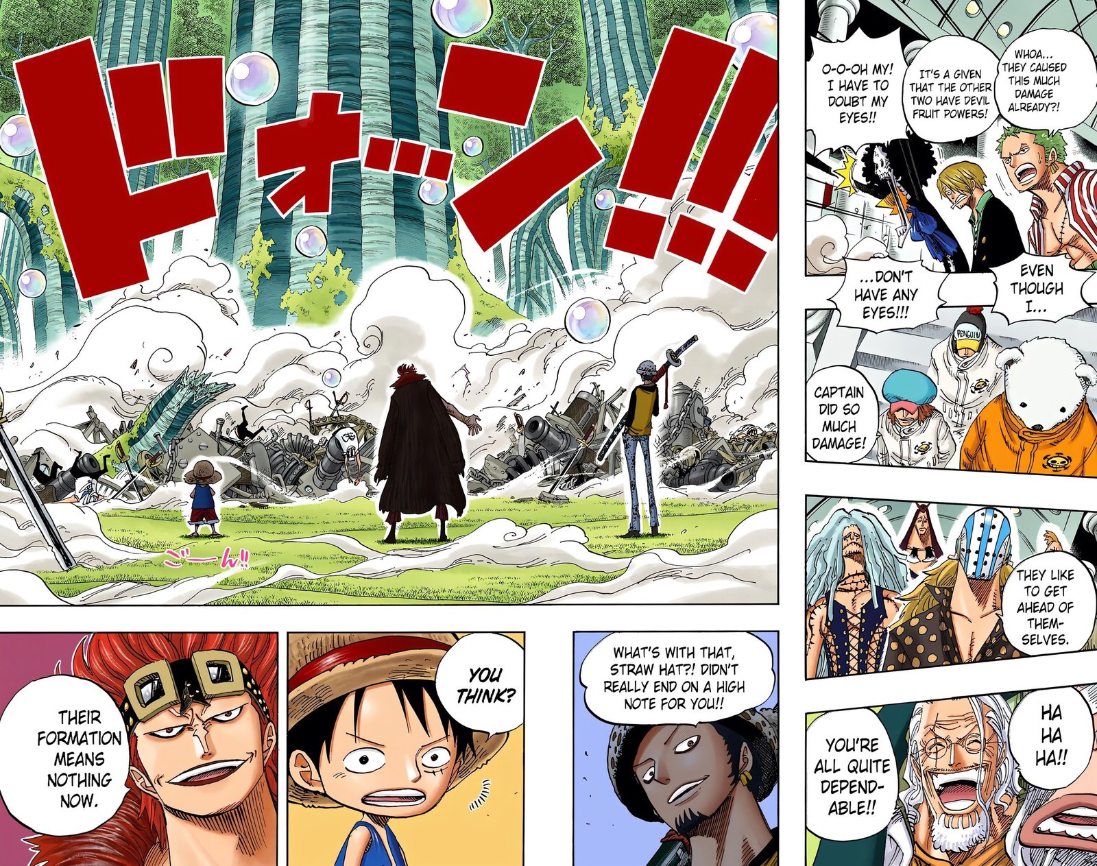 One Piece Colored Manga