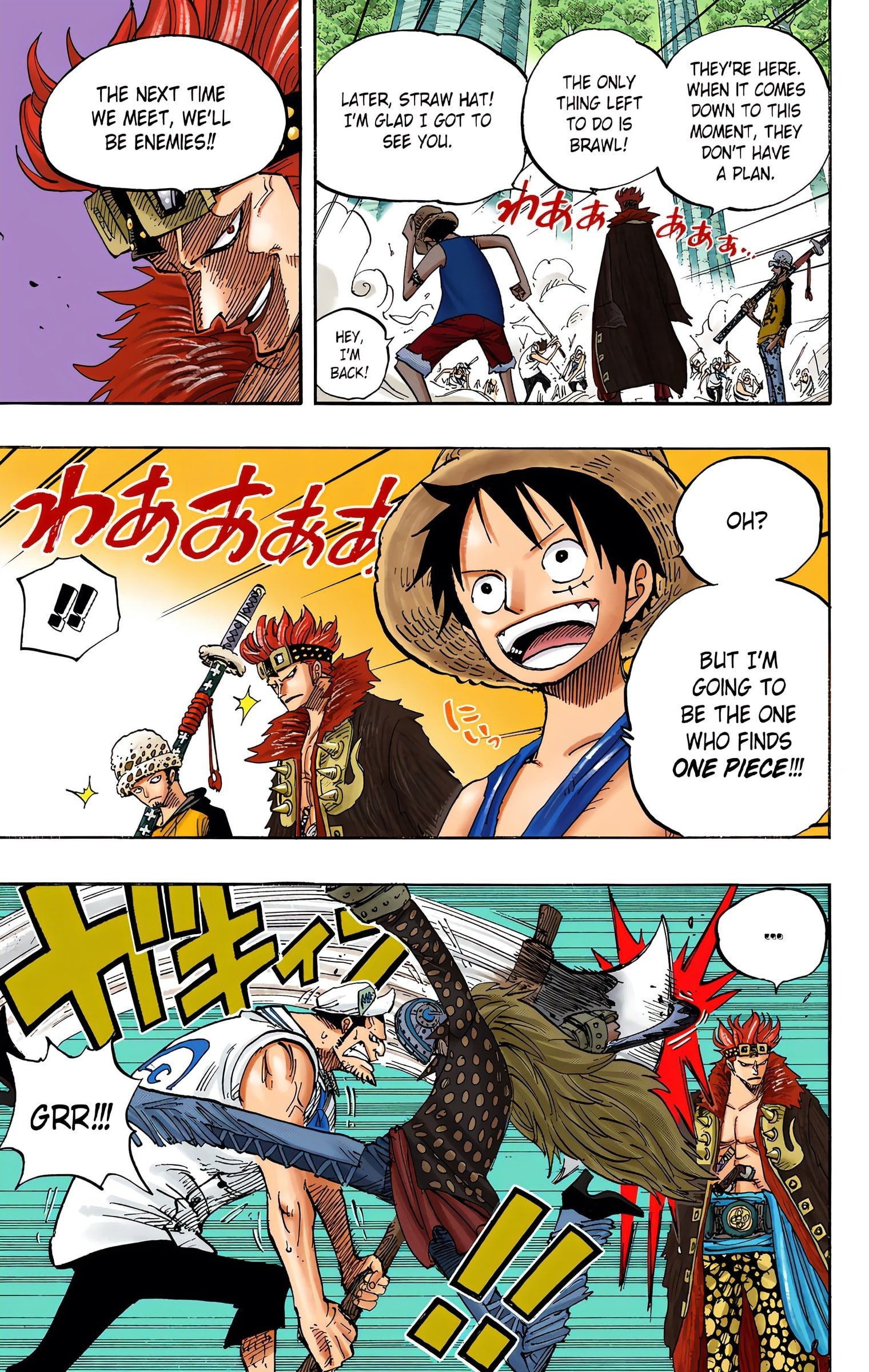 One Piece Colored Manga