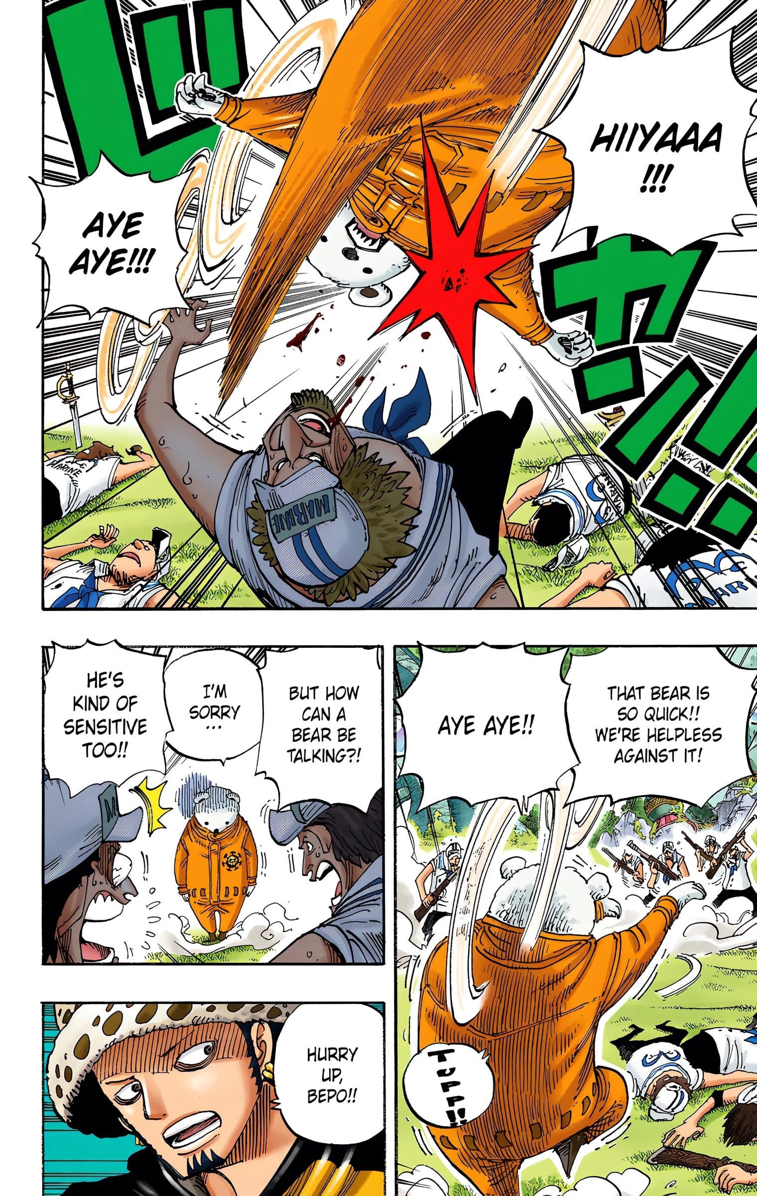 One Piece Colored Manga