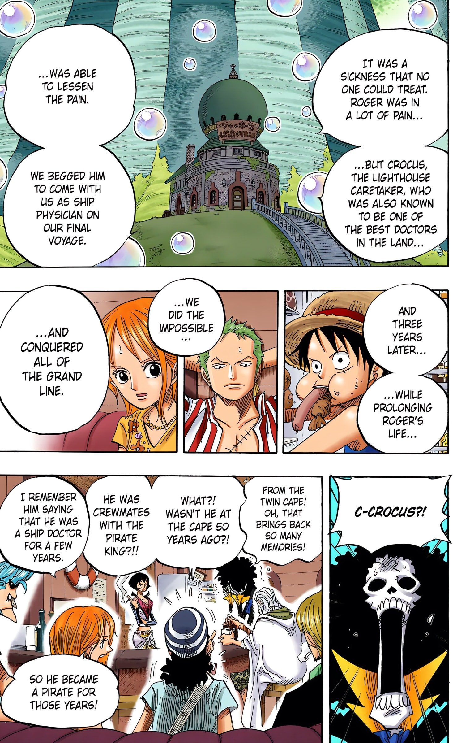 One Piece Colored Manga