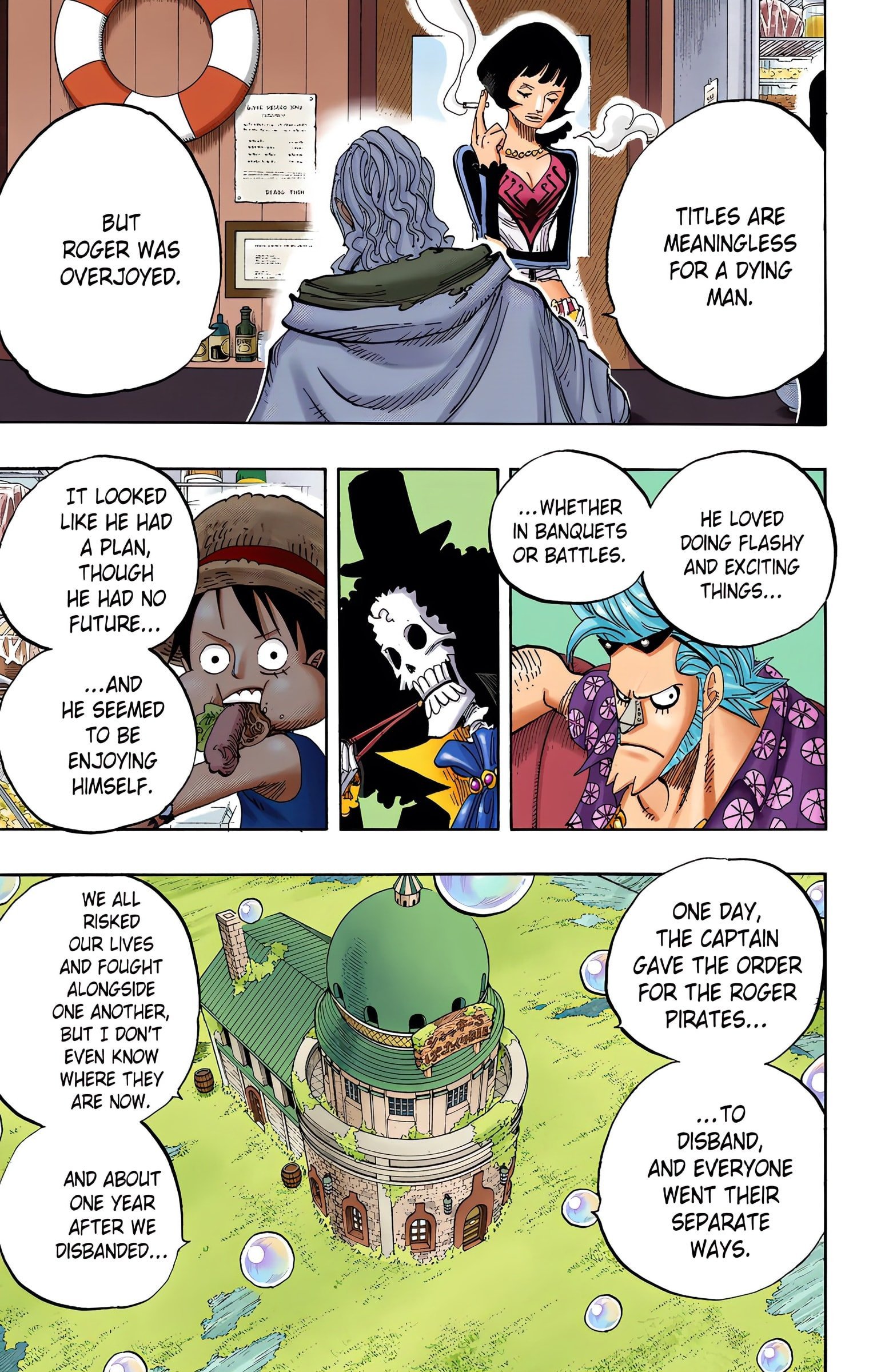 One Piece Colored Manga