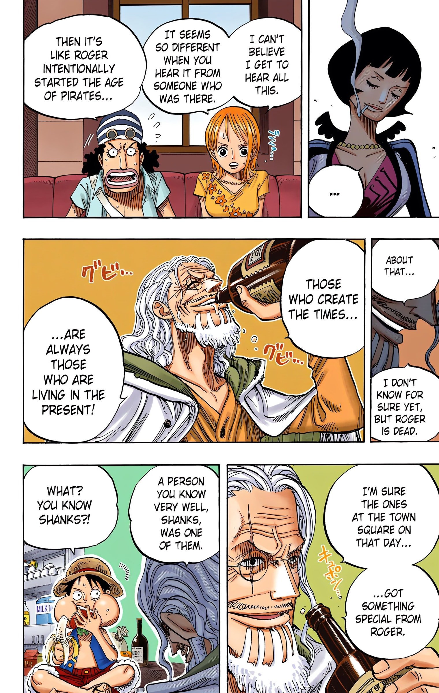 One Piece Colored Manga