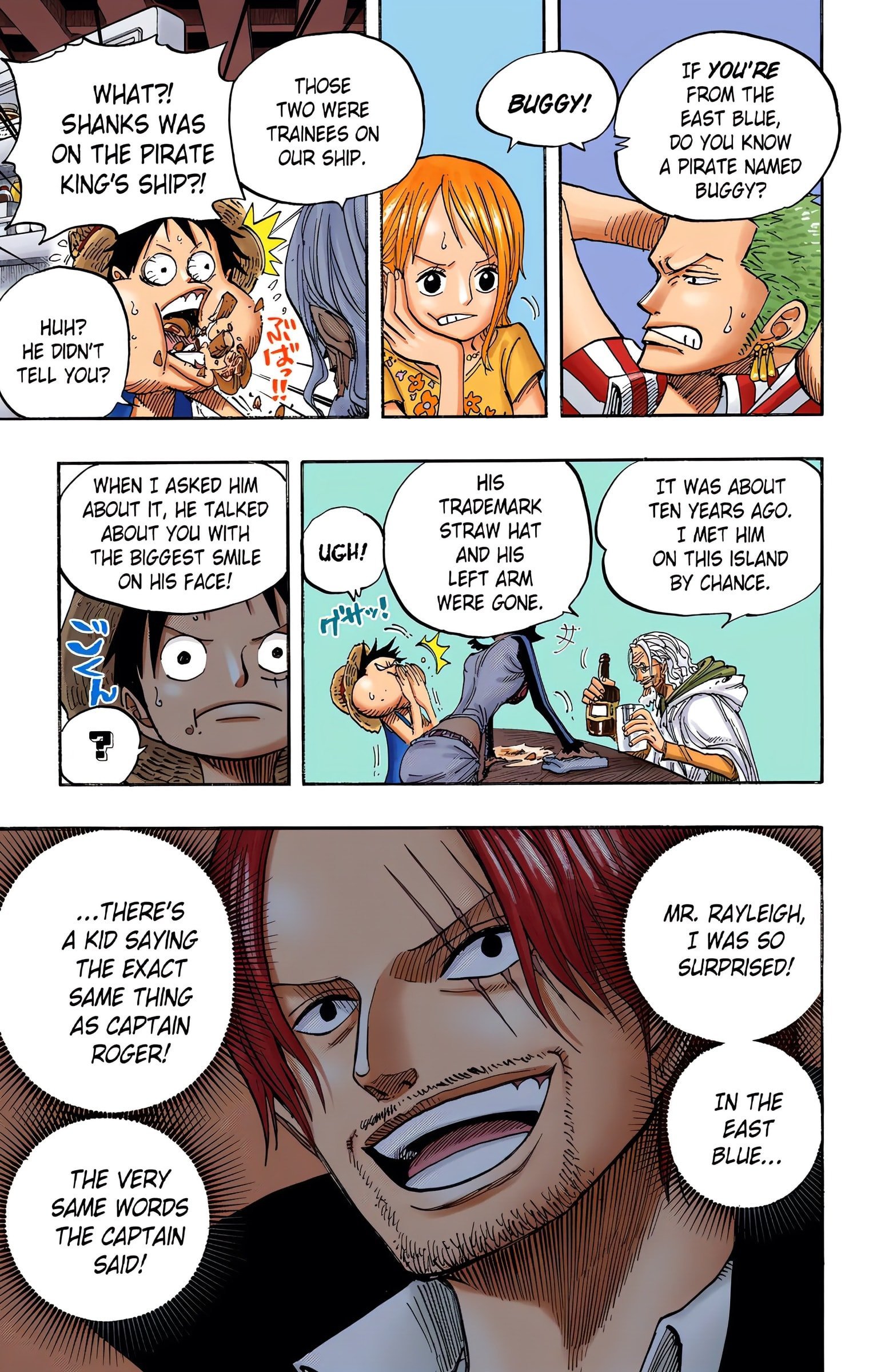 One Piece Colored Manga