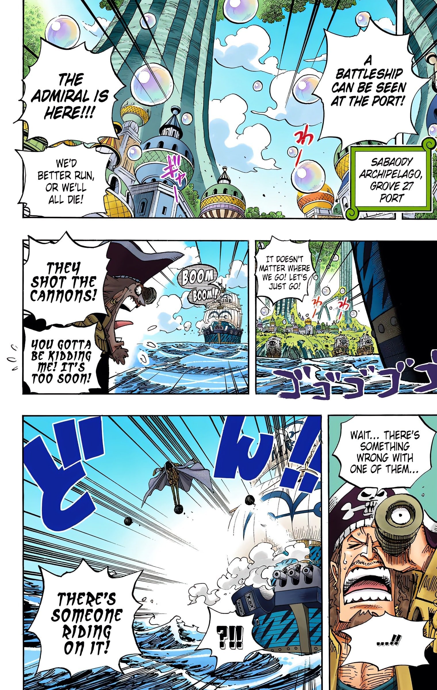 One Piece Colored Manga