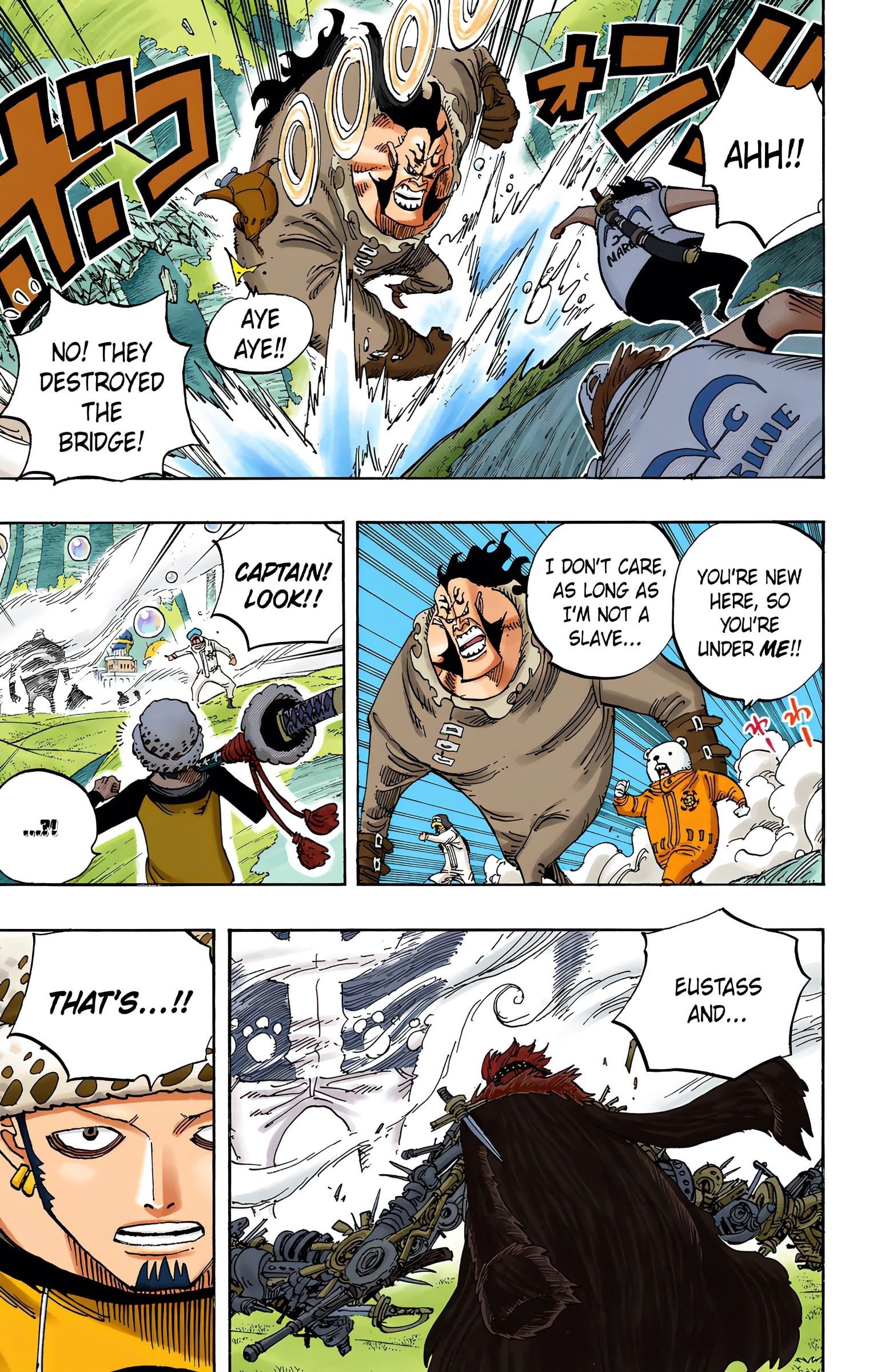 One Piece Colored Manga