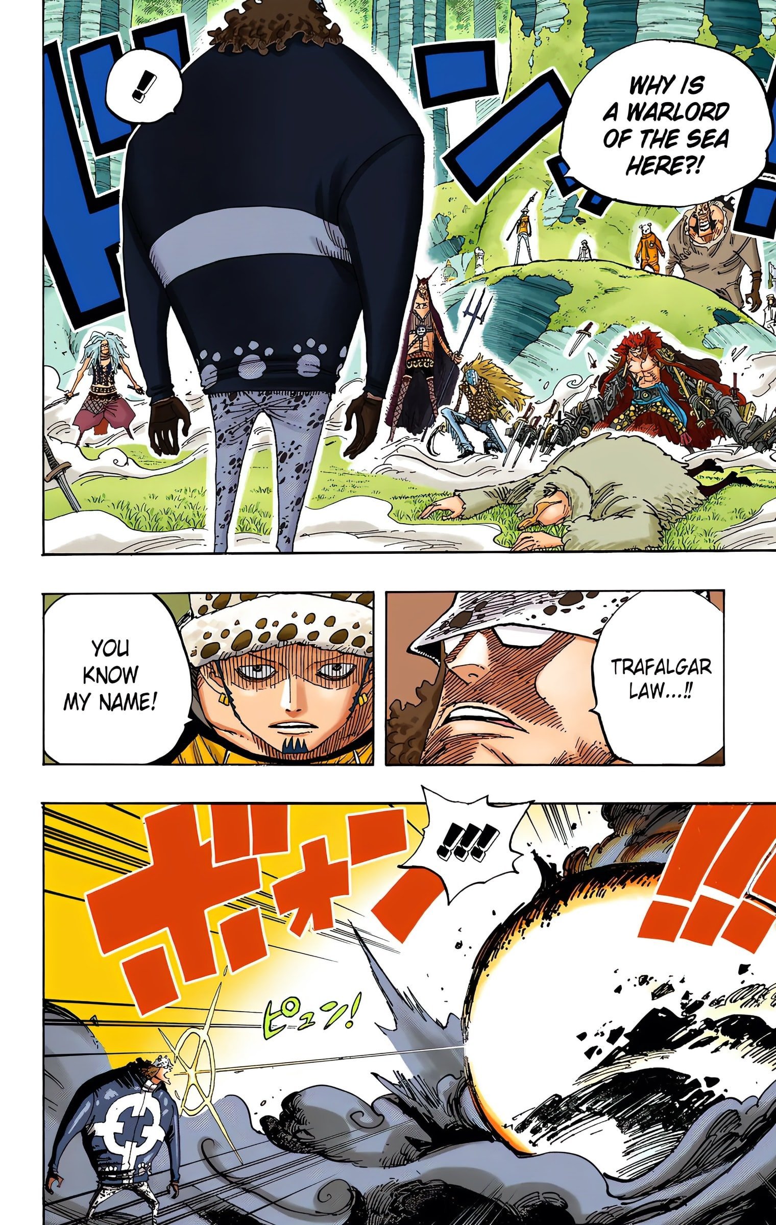 One Piece Colored Manga