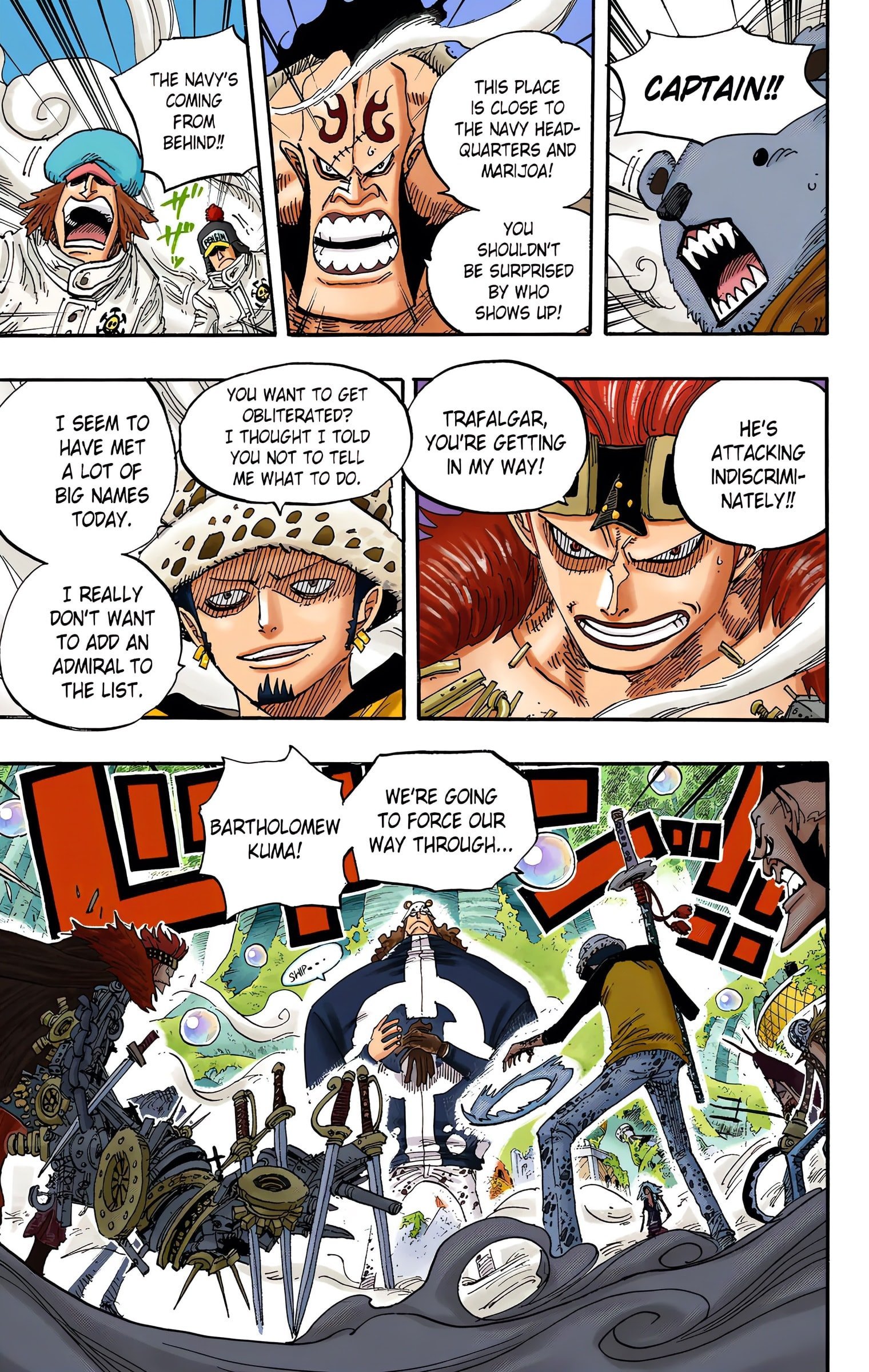 One Piece Colored Manga