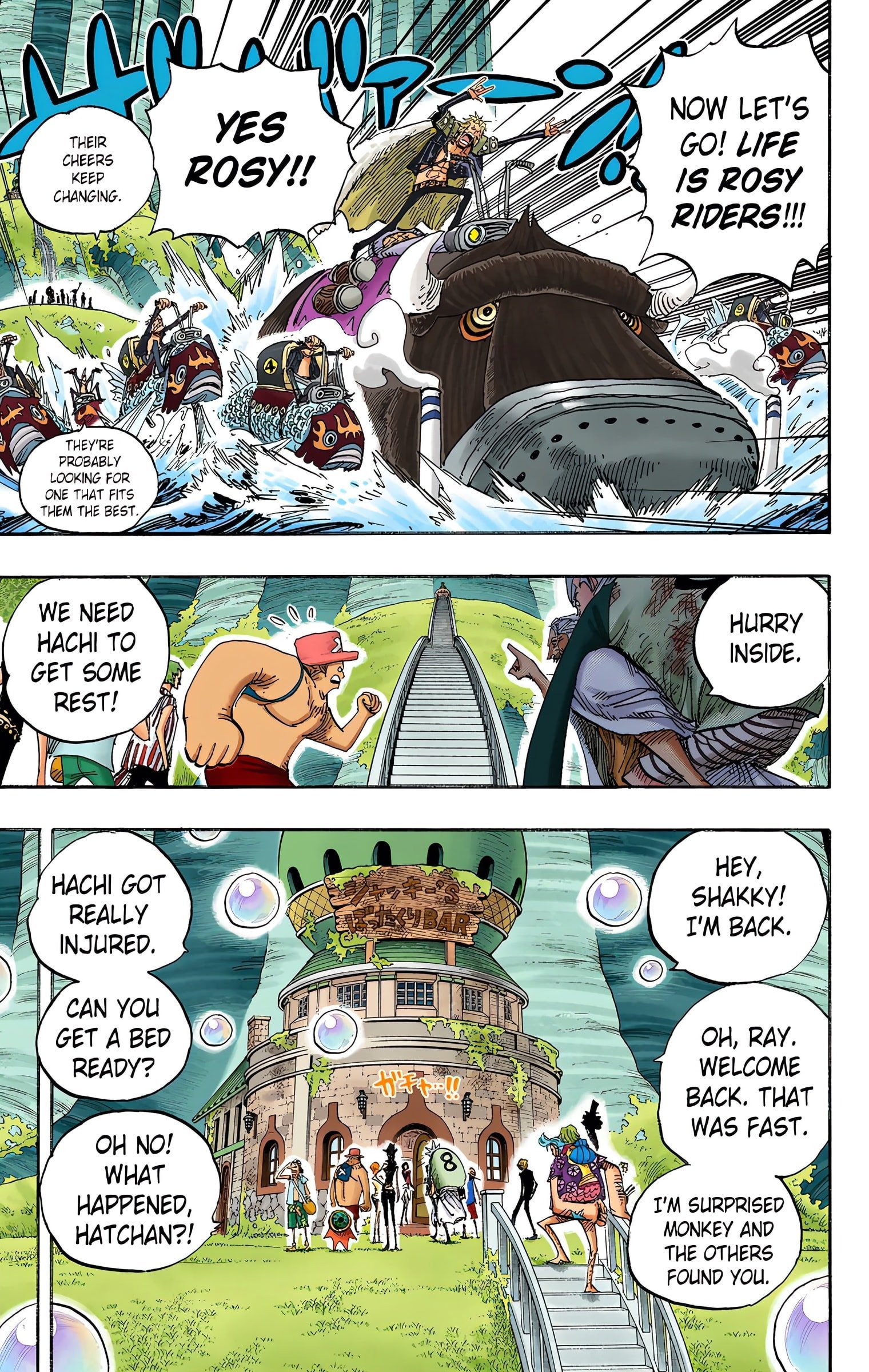 One Piece Colored Manga