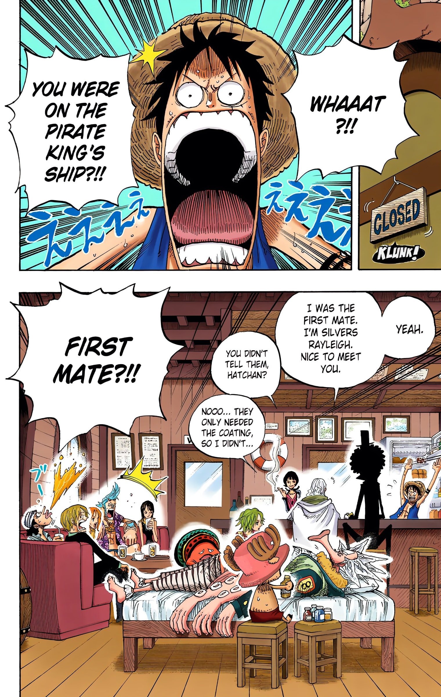 One Piece Colored Manga