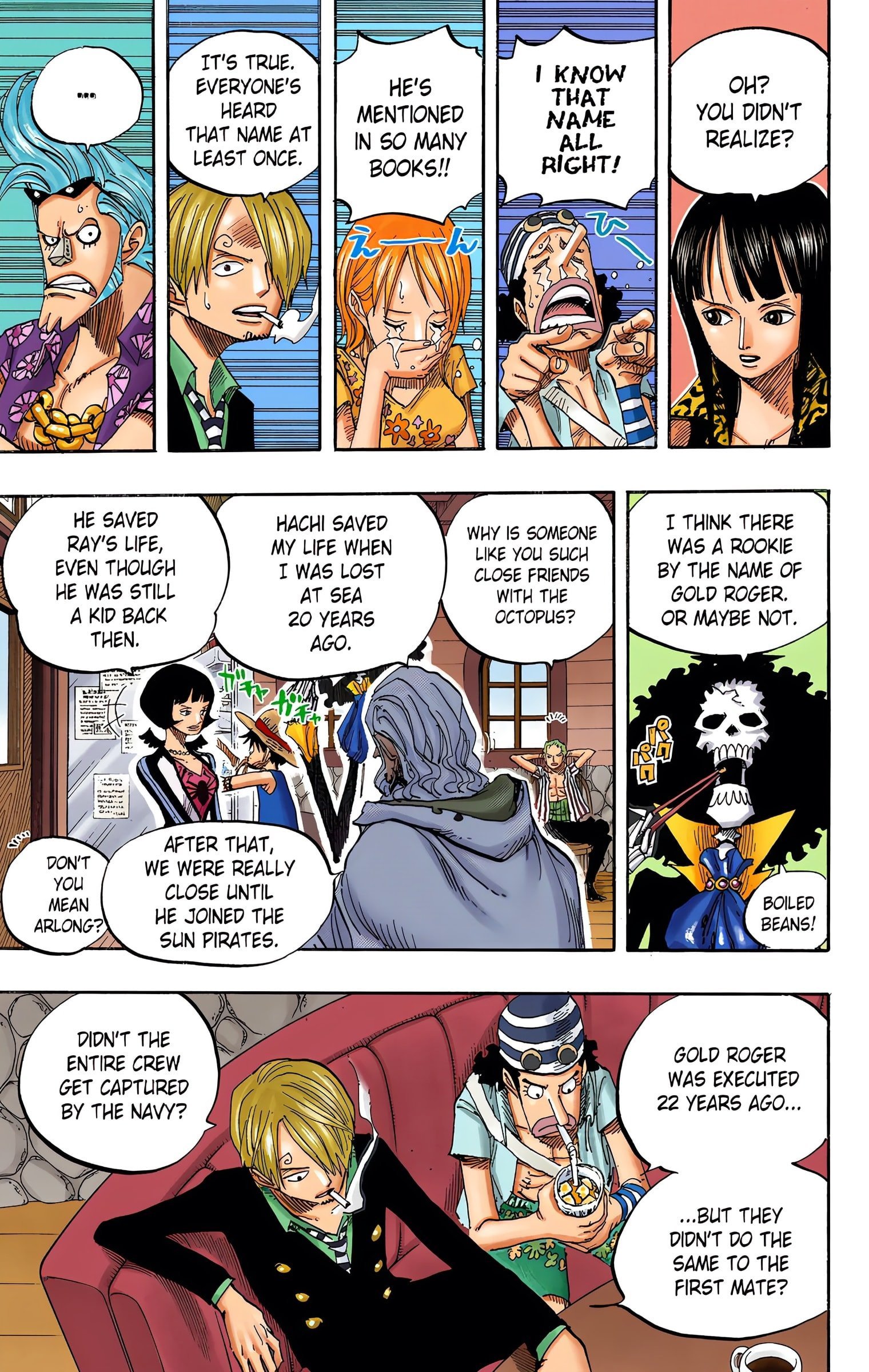 One Piece Colored Manga