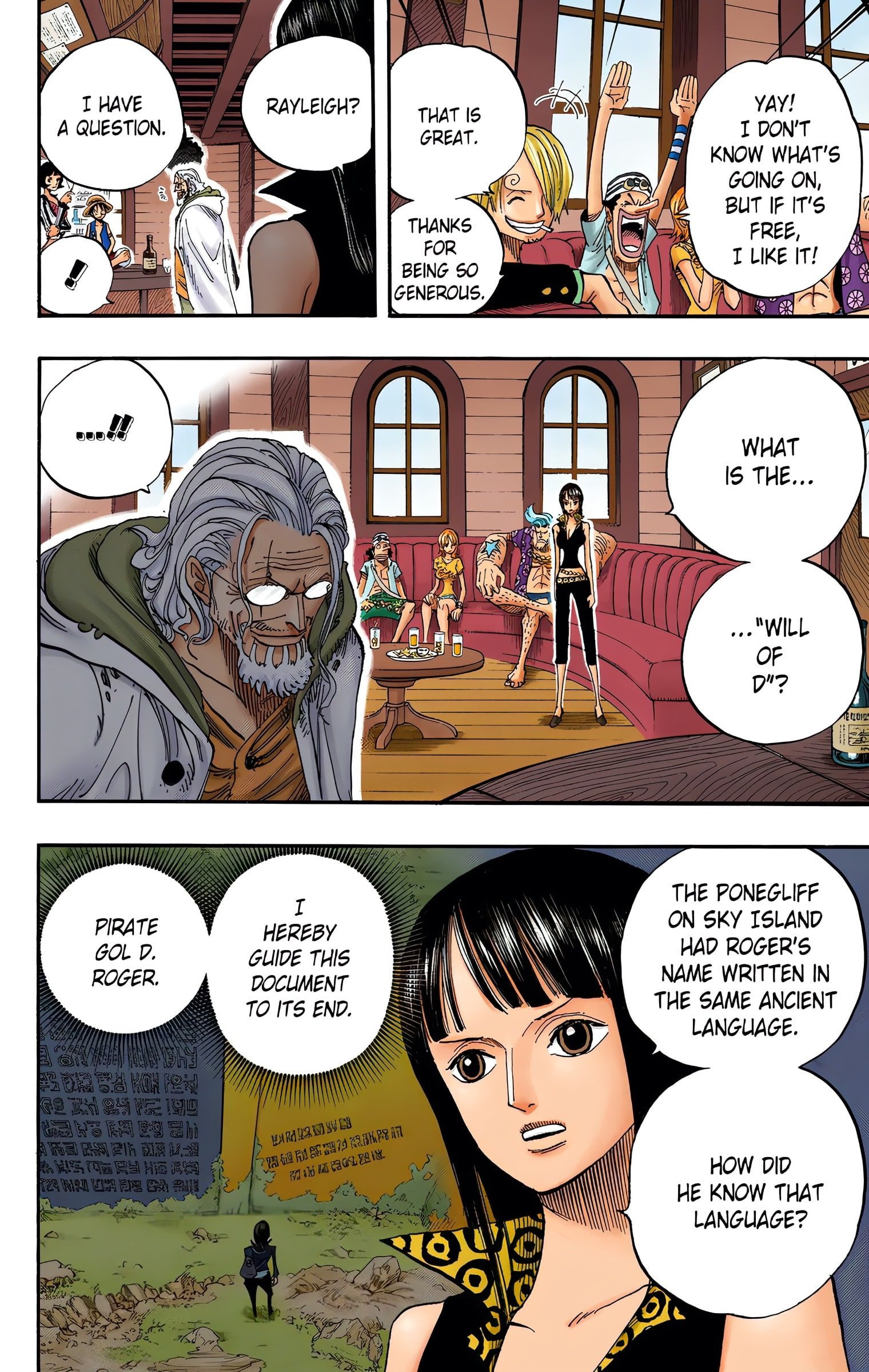 One Piece Colored Manga