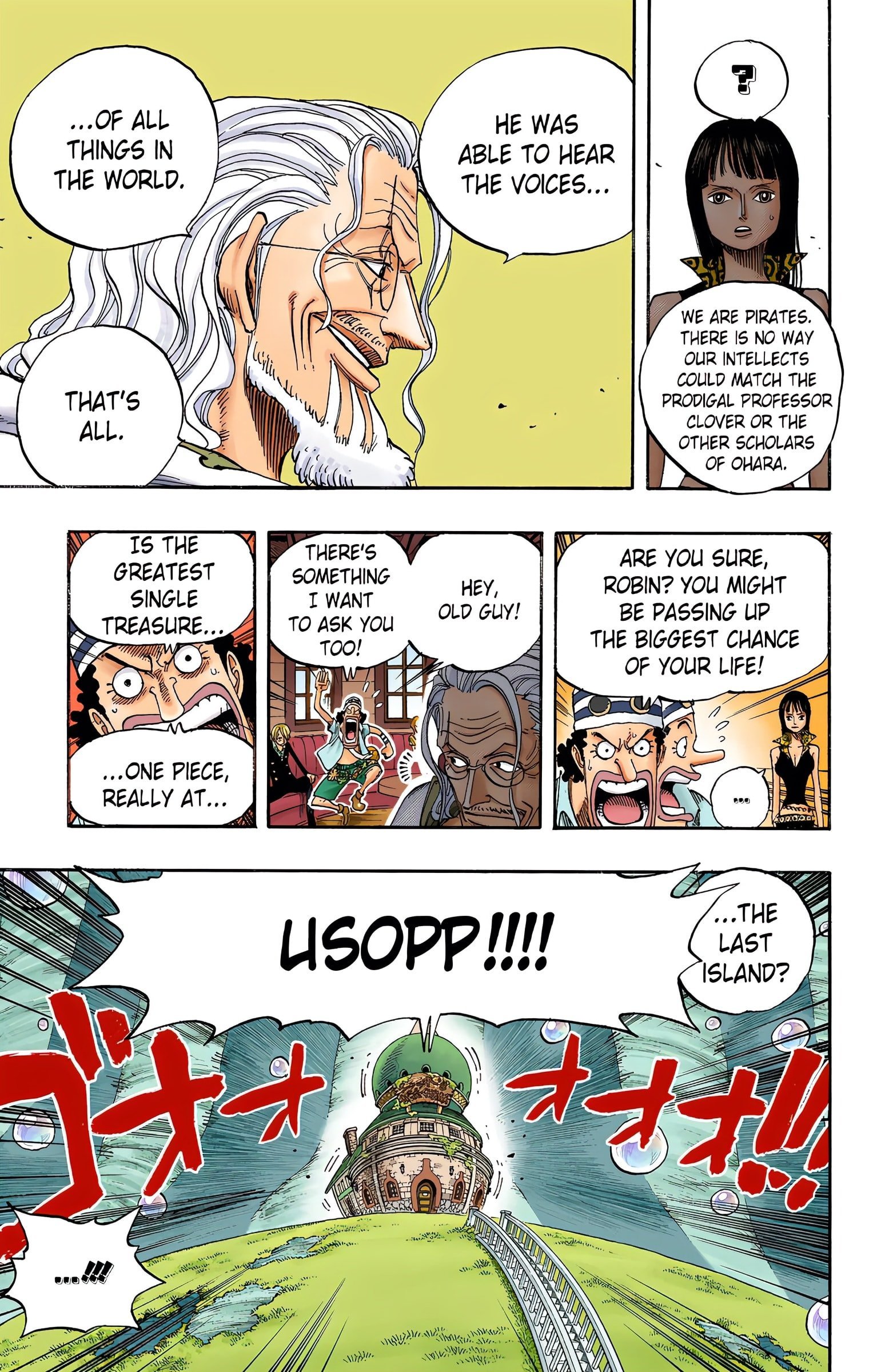 One Piece Colored Manga